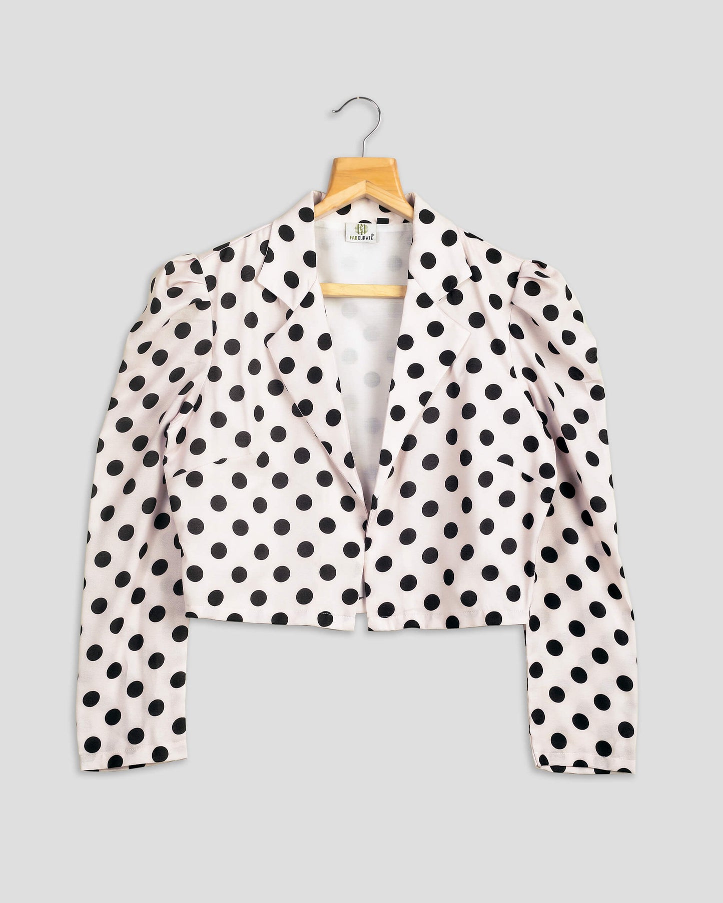 Smart Polka Dots Jacket For Women