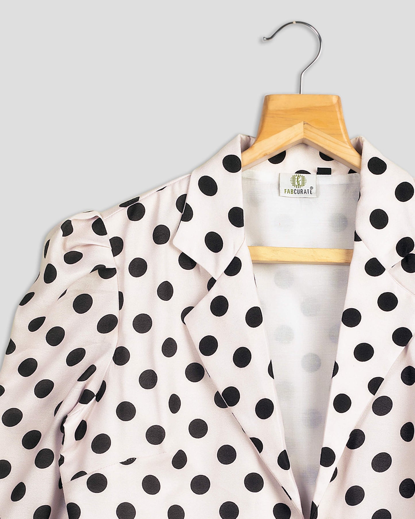 Smart Polka Dots Jacket For Women