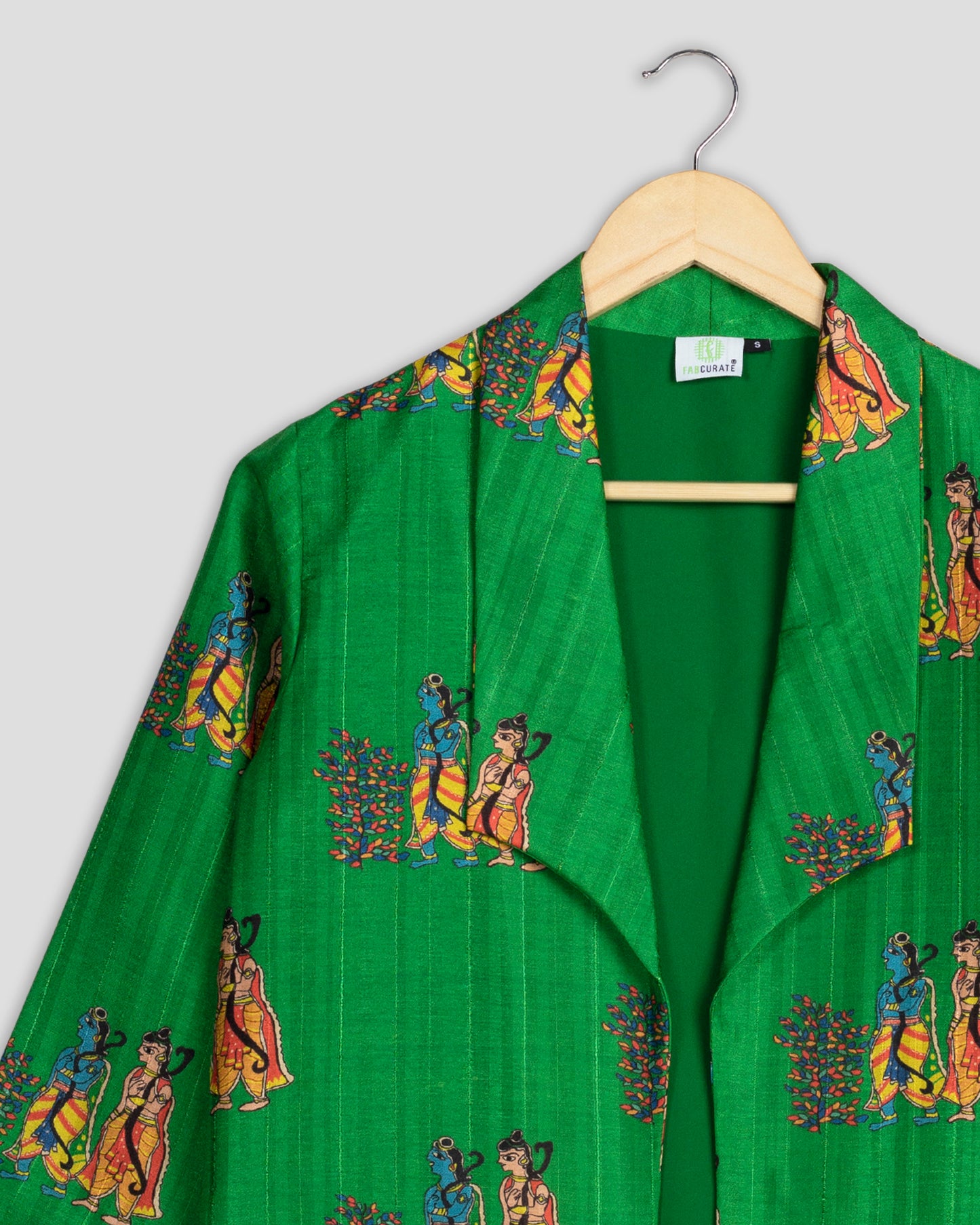 Traditional Madhuvanii Cropped Jacket For Women