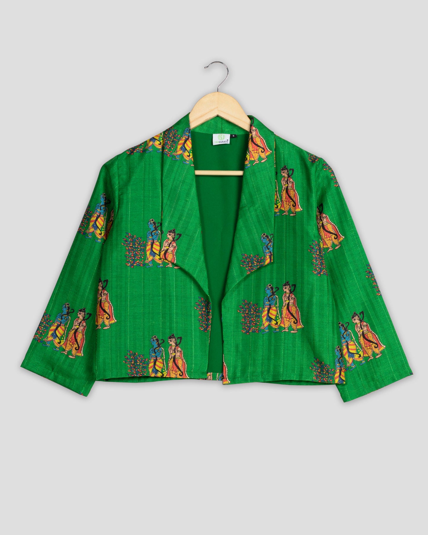 Traditional Madhuvanii Cropped Jacket For Women