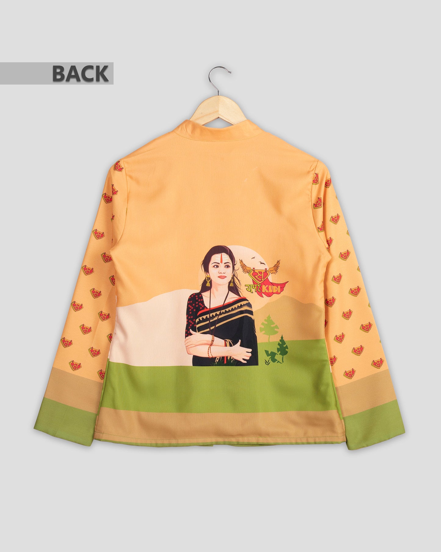 Super Kudi Designer Quirky Jacket For Women