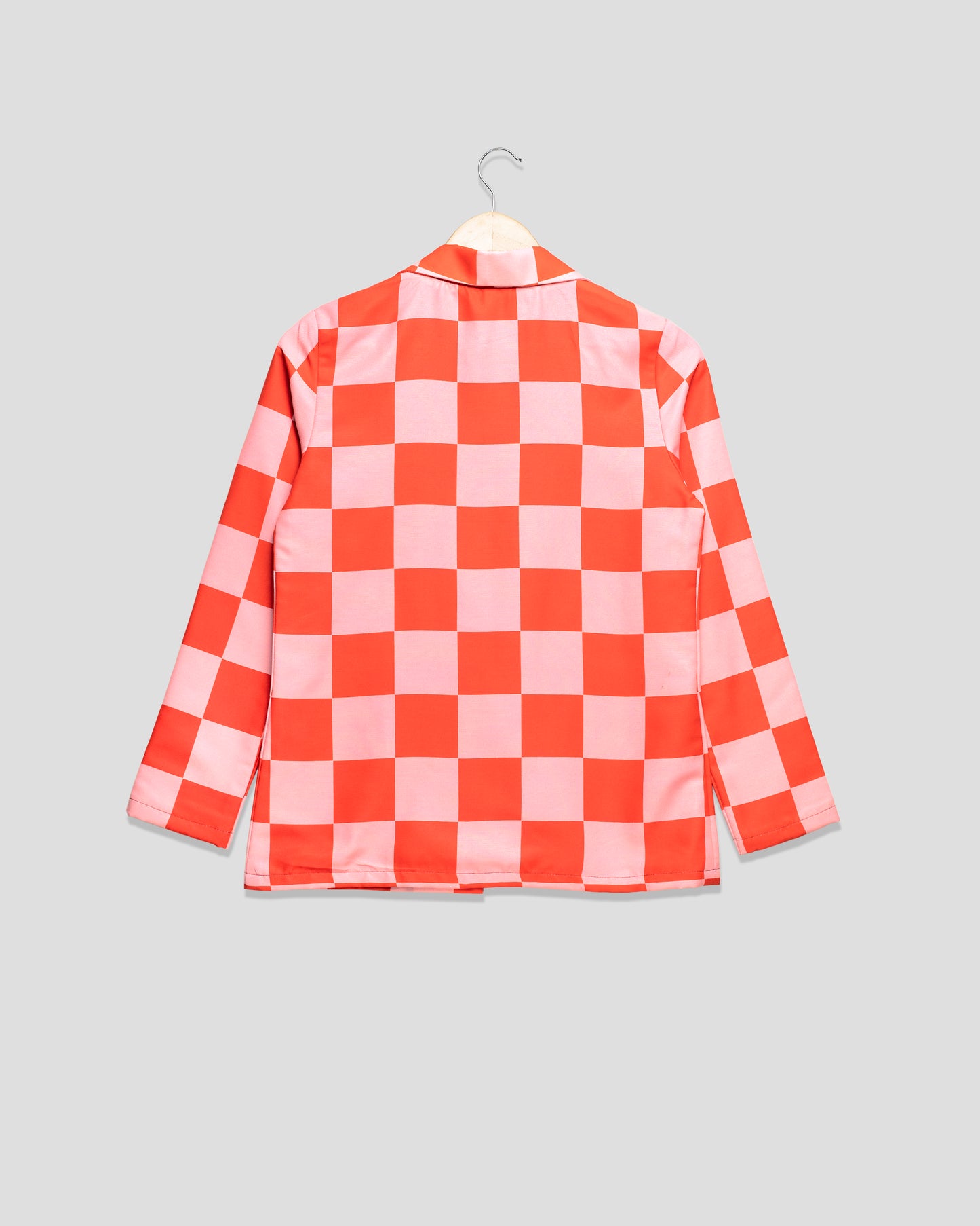 Elevate Your Style With Women's Checks Varsity Jacket