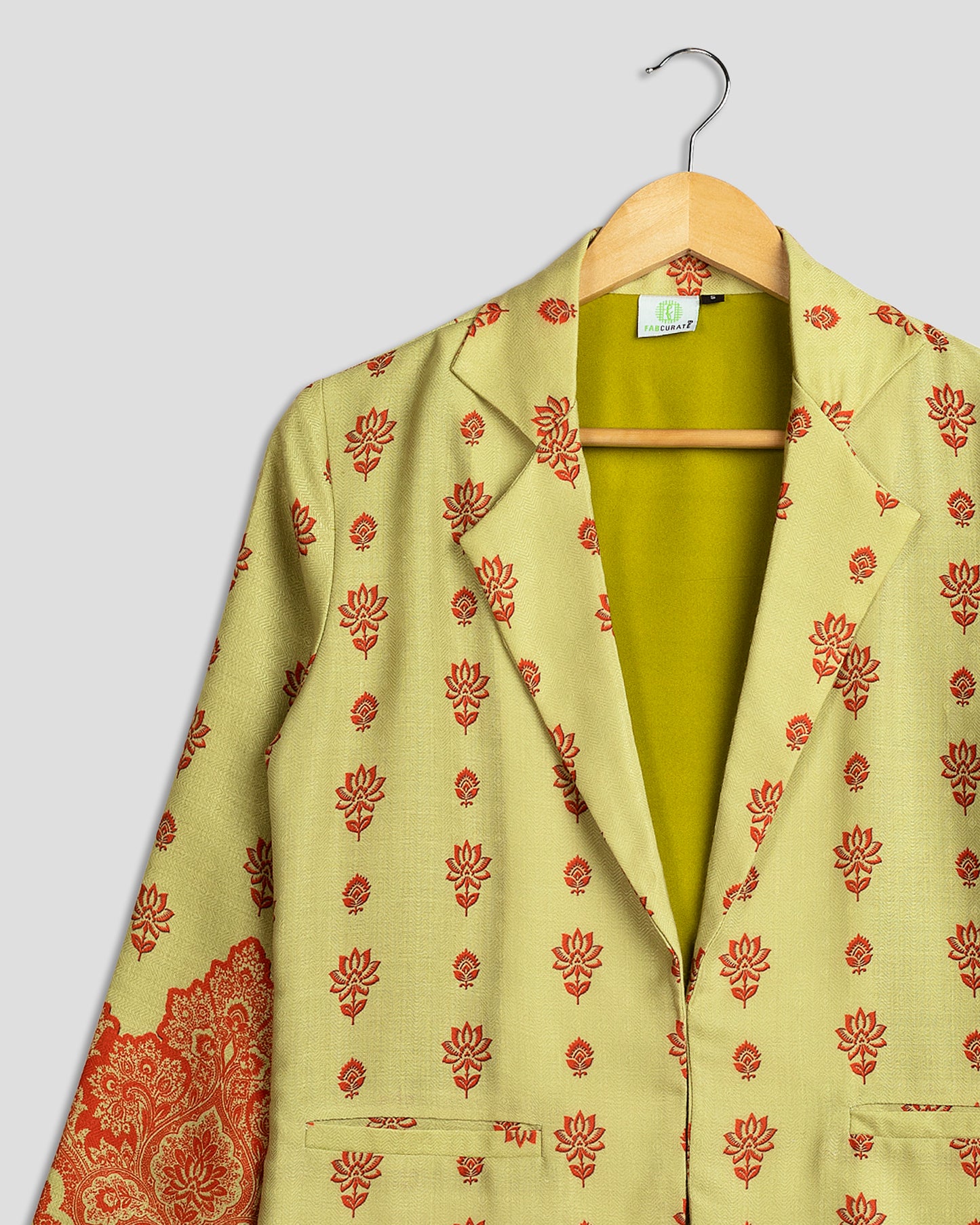 Stylish Fusion Ethnic Pasmina Jacket for Women
