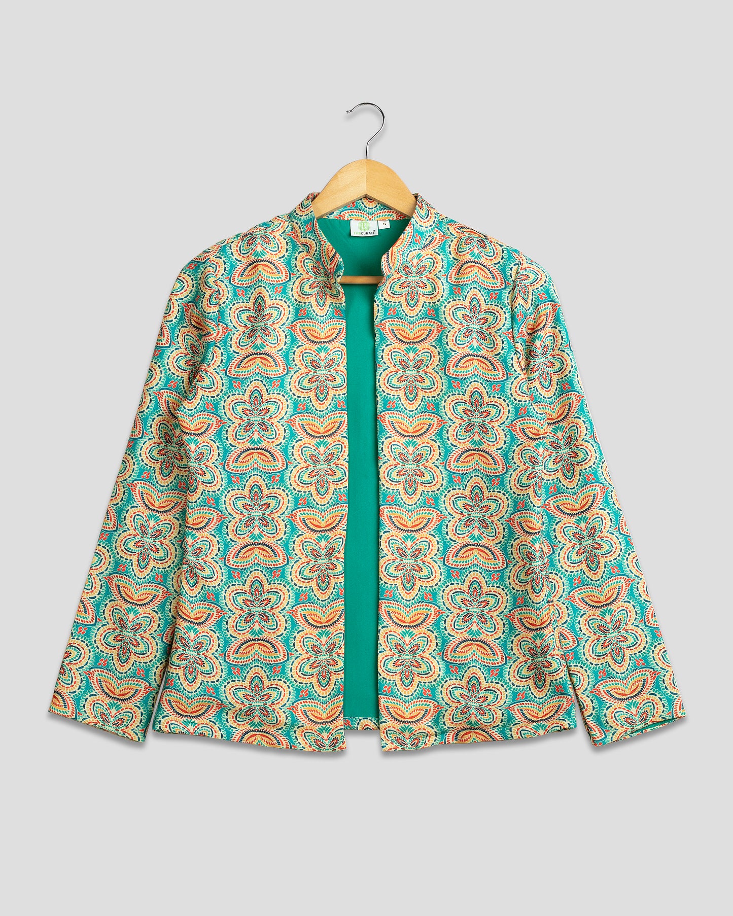 Fashion-Forward Women's Floral Jacket