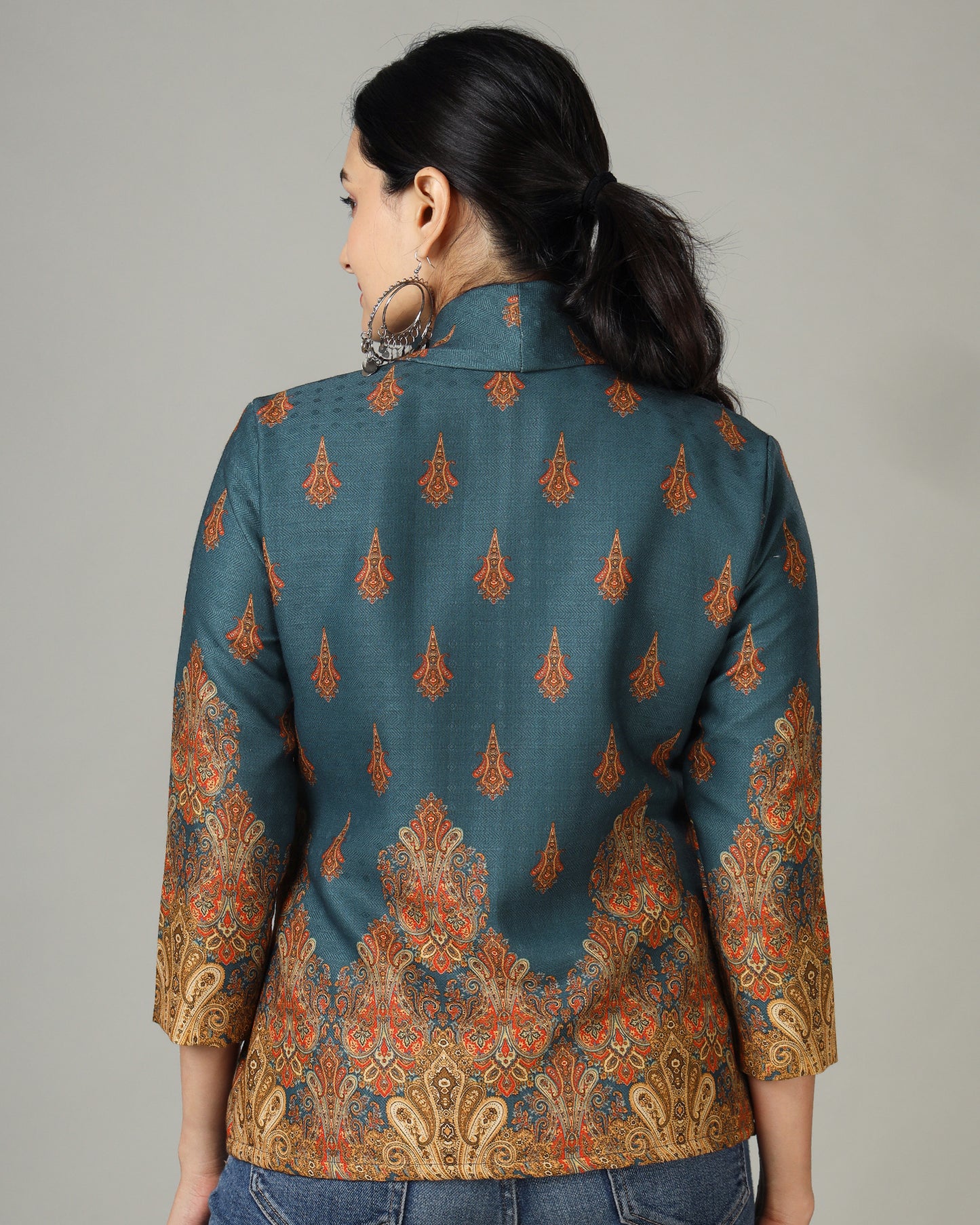 Cultural Charm In Every Stitch: Women's Ethnic Jacket