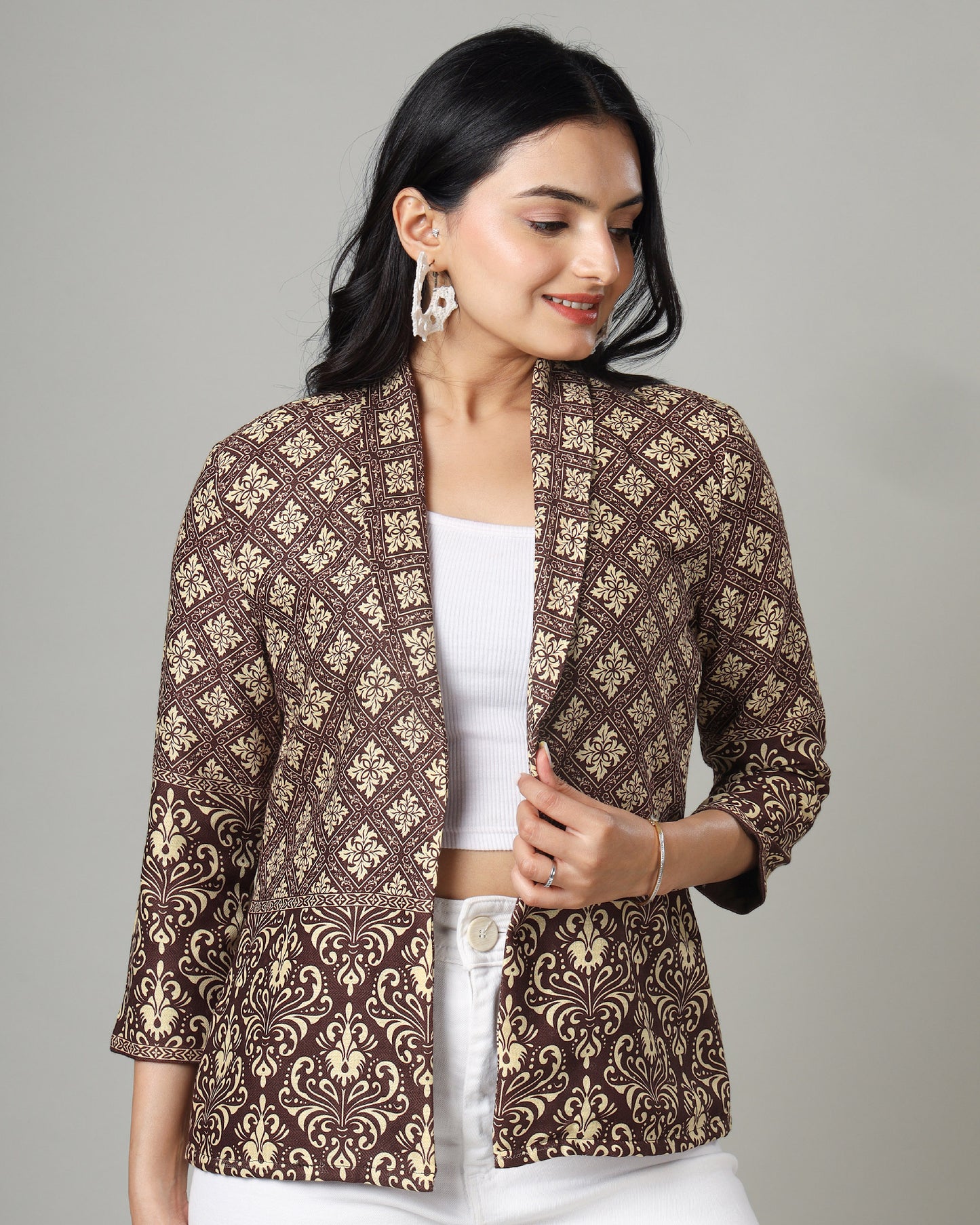 Stylish And Cozy Pasmina Jacket For Women