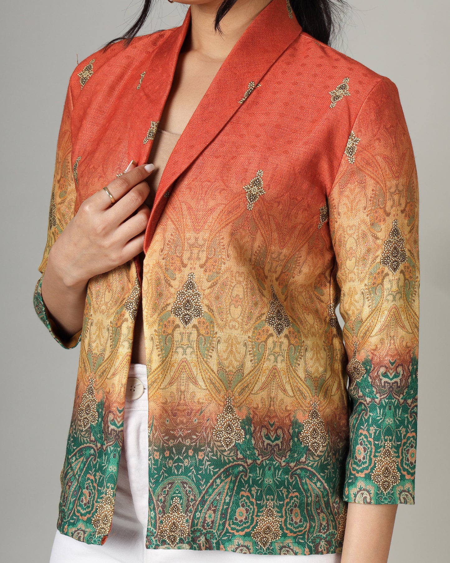 Exclusively Unique Designed Ethnic Women's Jacket
