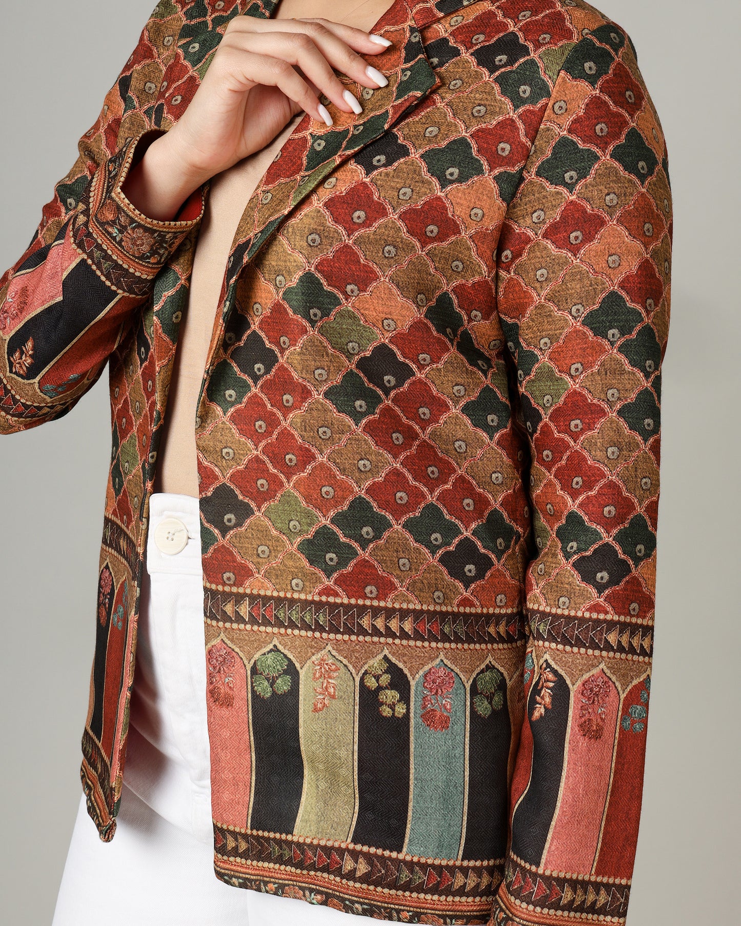 Introducing Make To Order Ethnic Women's Jacket