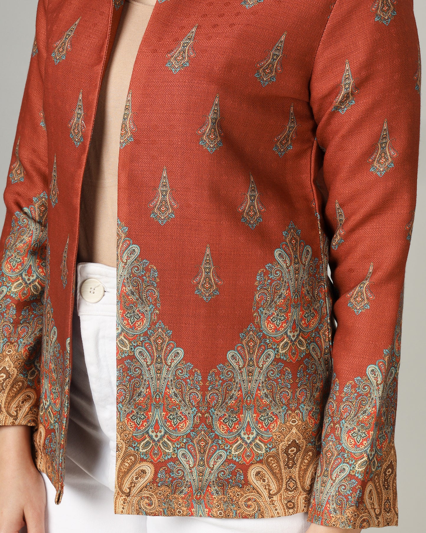 Cultural Charm In Every Stitch: Women's Ethnic Jacket