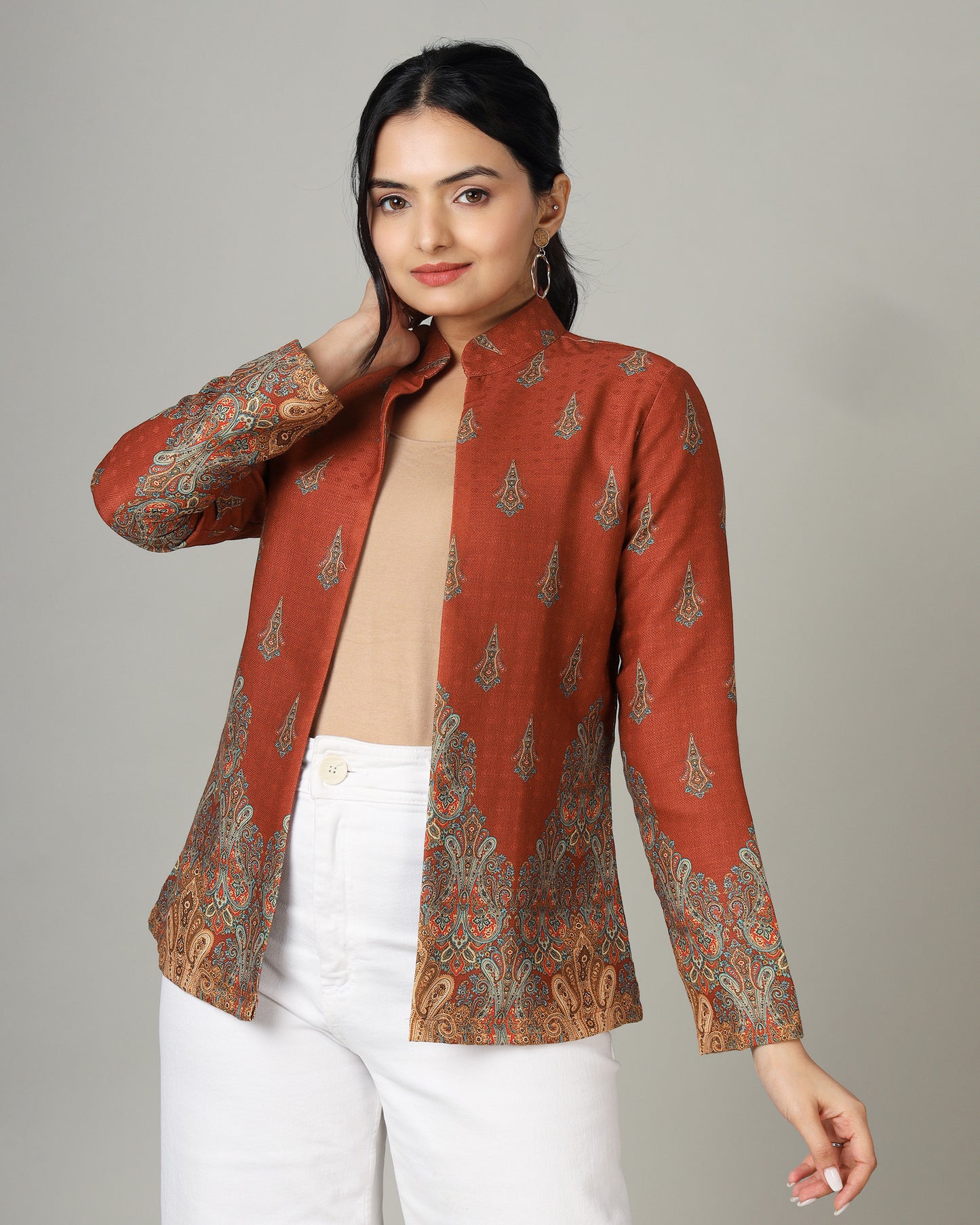 Cultural Charm In Every Stitch: Women's Ethnic Jacket