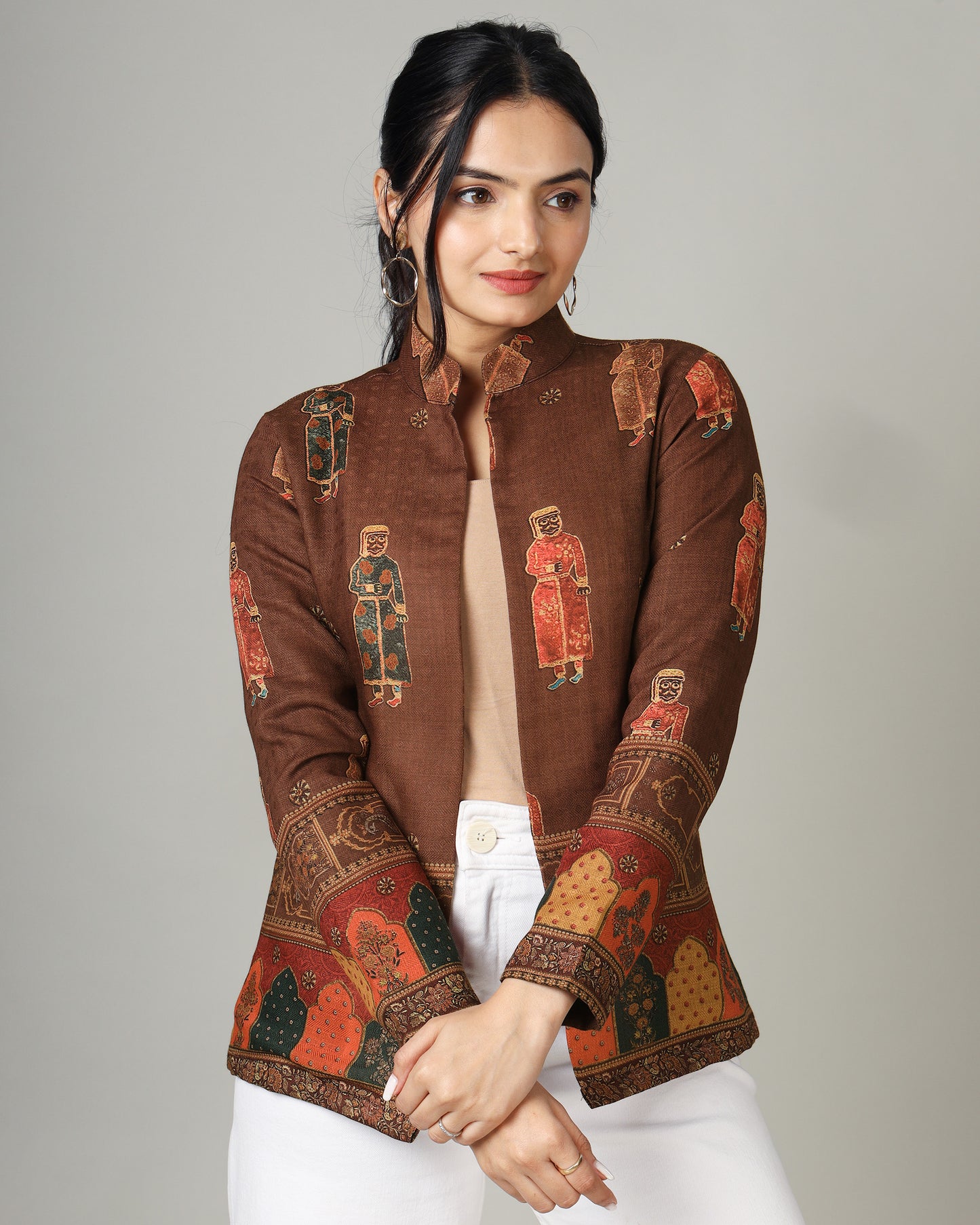 Enchanting Quirky Pasmina Women's Jacket