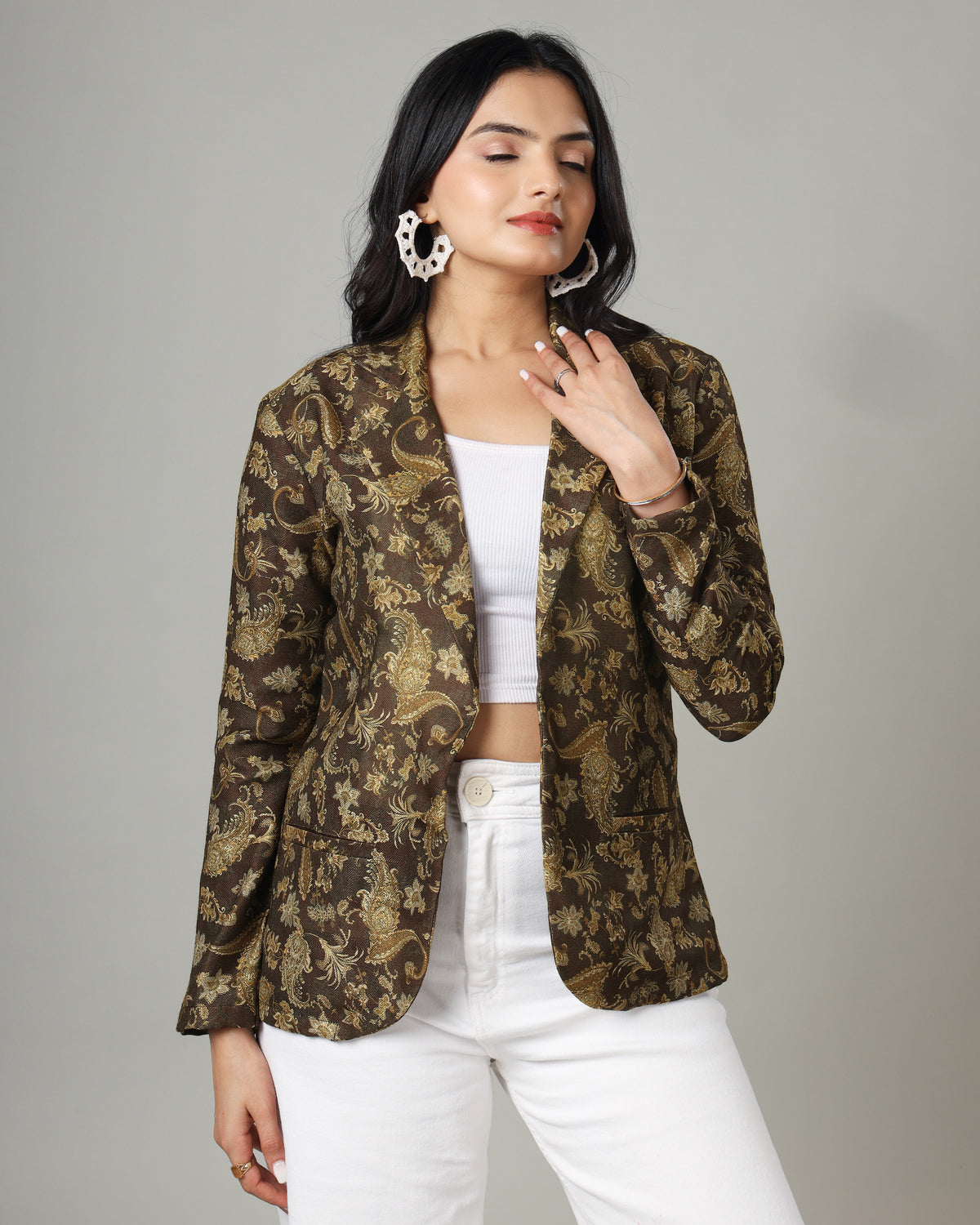 The Passionately Crafted Women's Paisley Jacket