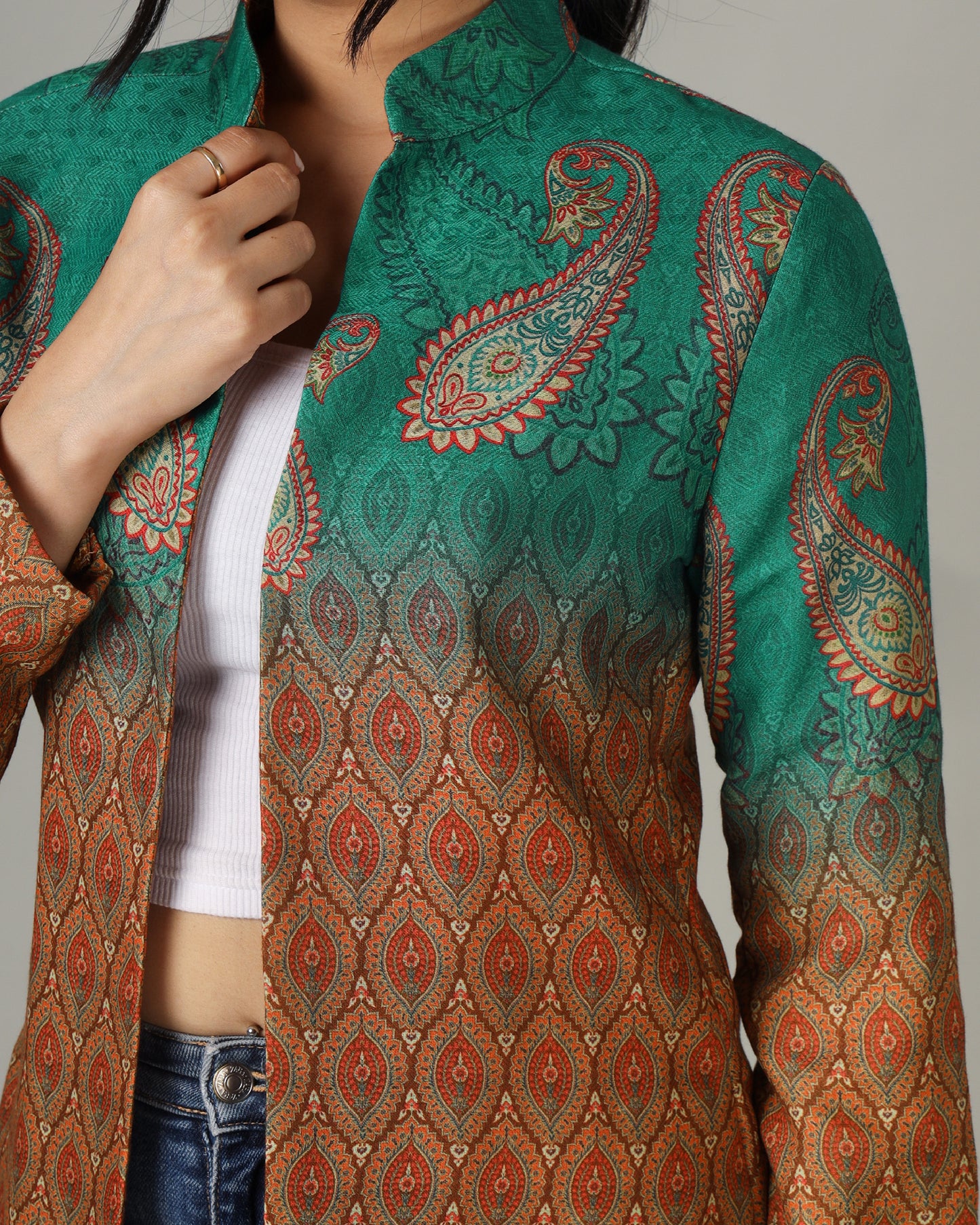 Expertly Crafted Superior Quality Ethnic Jacket