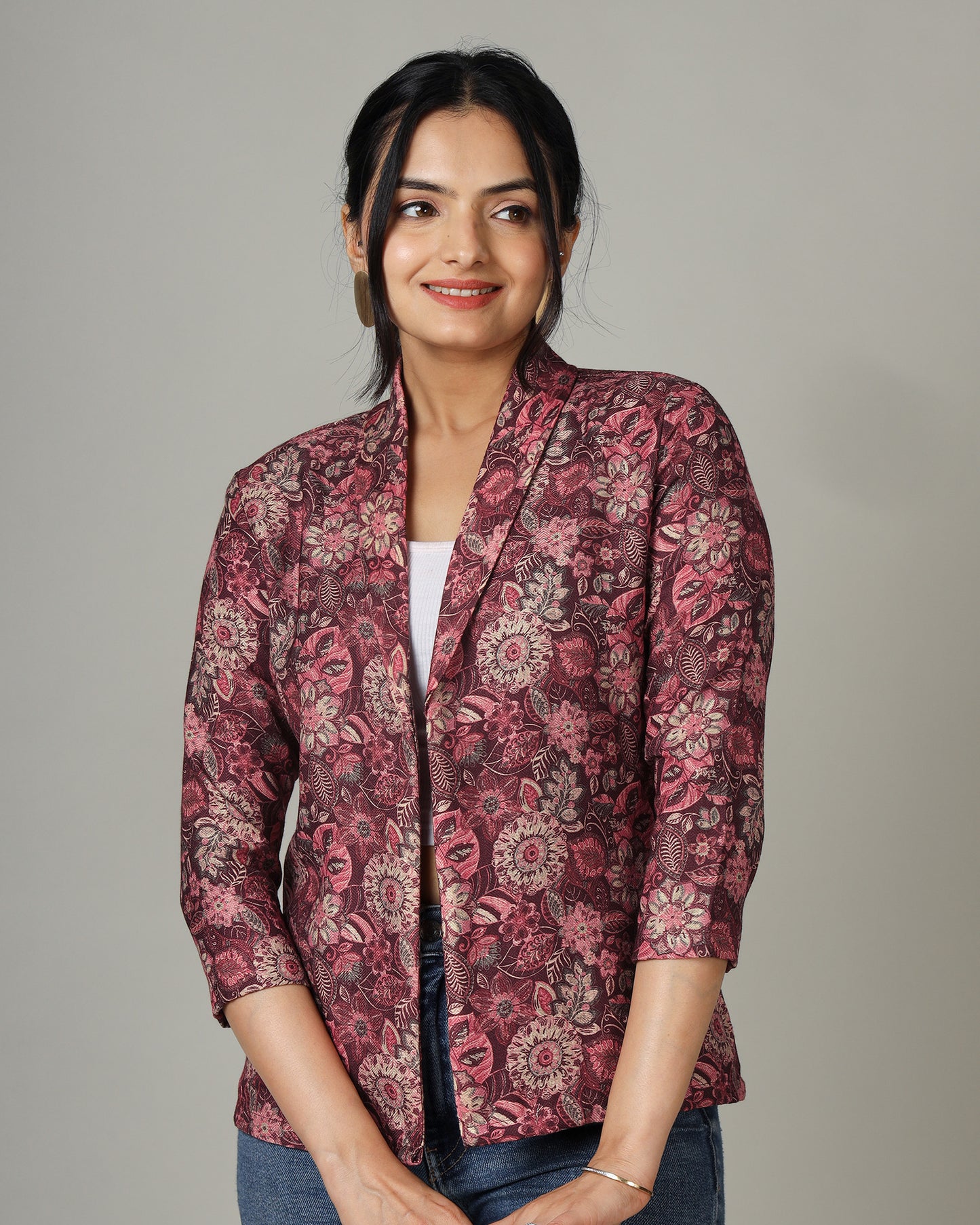 Confidence In Every Stitch: Women's Pashmina Jacket