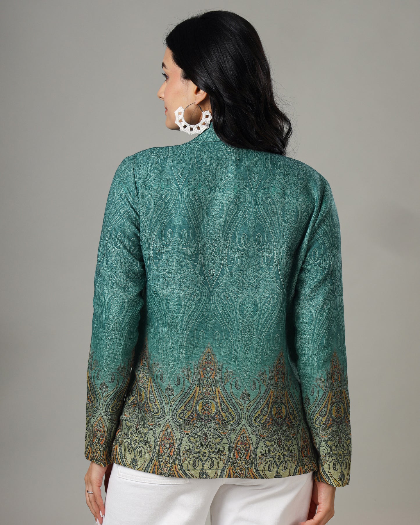 Elevate Any Event With Our Stylish Paisley Jacket