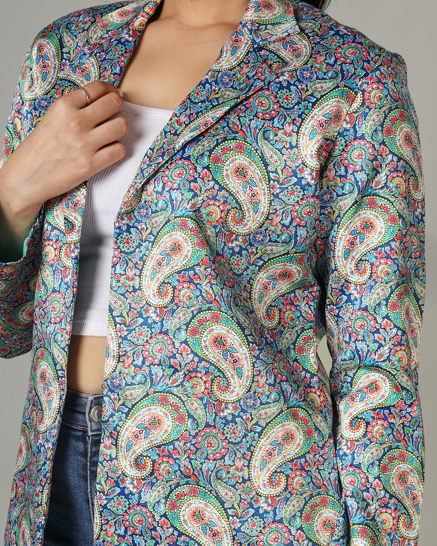 Add Touch of Uniqueness With Paisley Jacket
