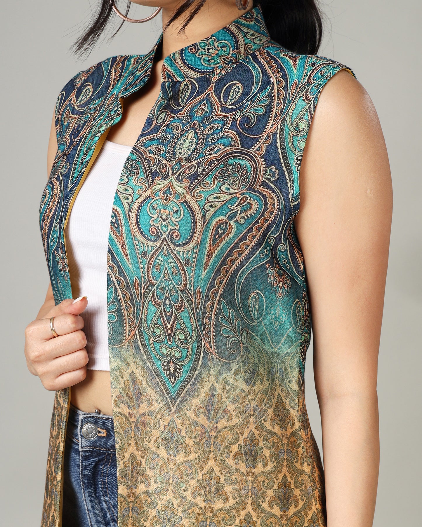 One Jacket, Endless Looks-Women's Pasmina Long Jacket