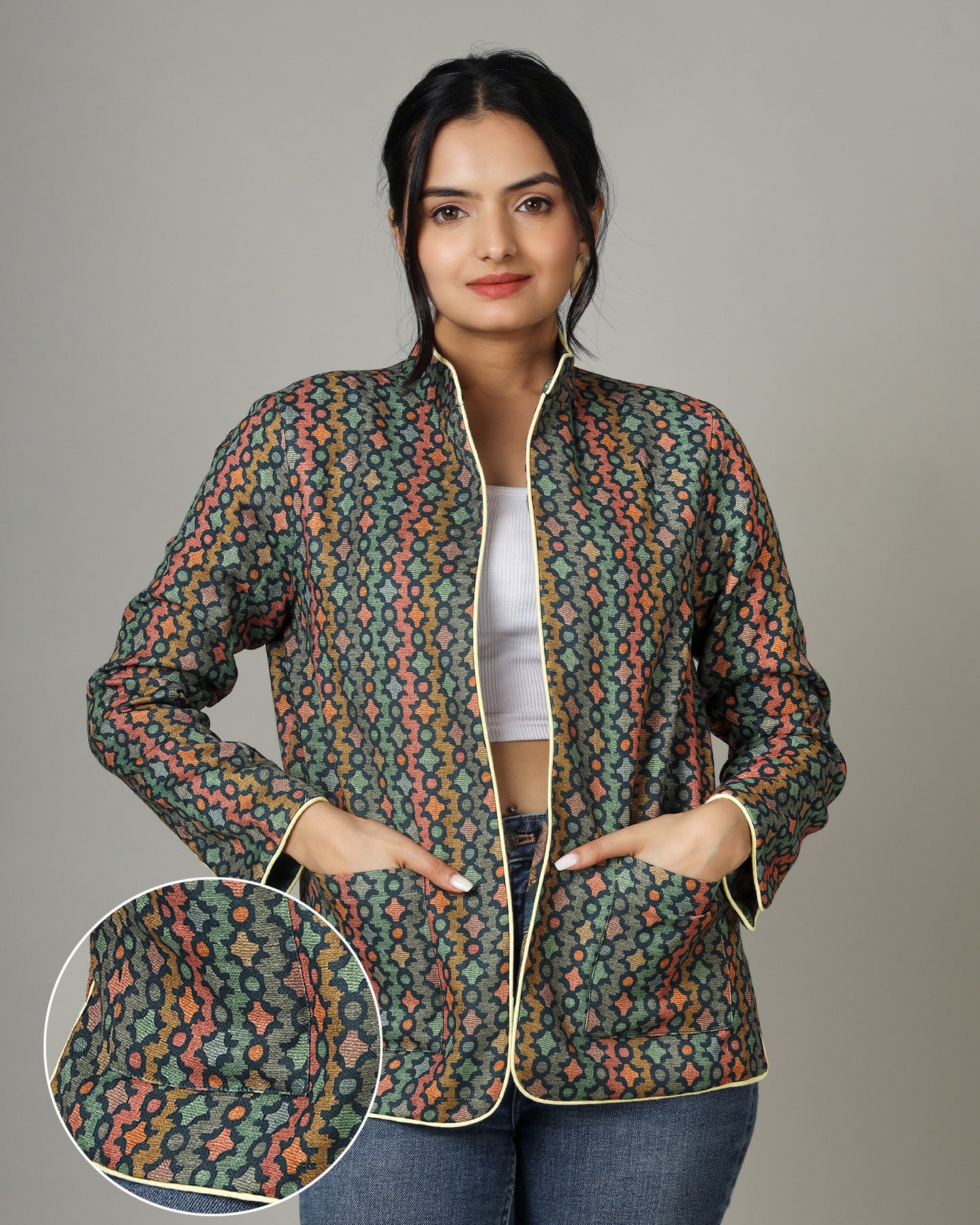 Switch Up Your Style With Reversible Women's Jacket