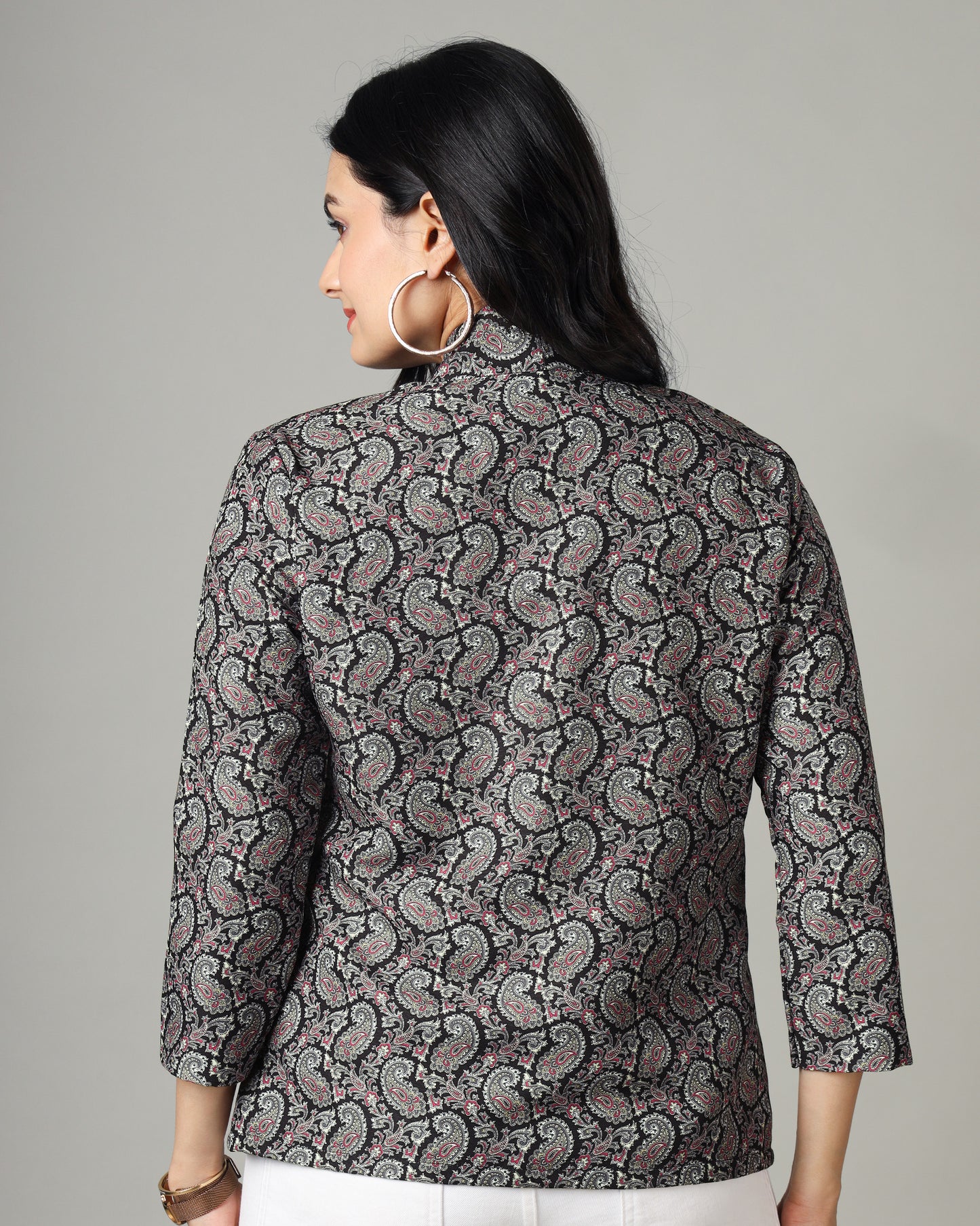 Elegance In Paisley-Women's Classic Jacket