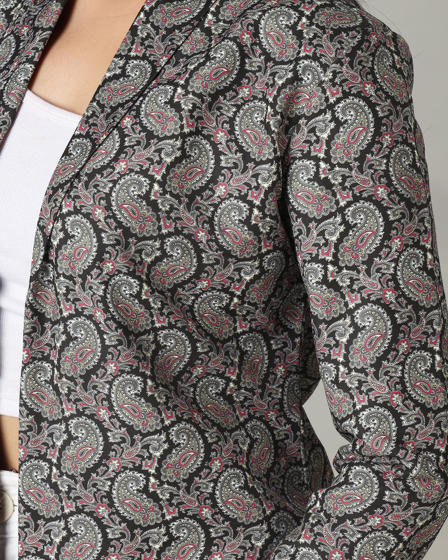 Elegance In Paisley-Women's Classic Jacket