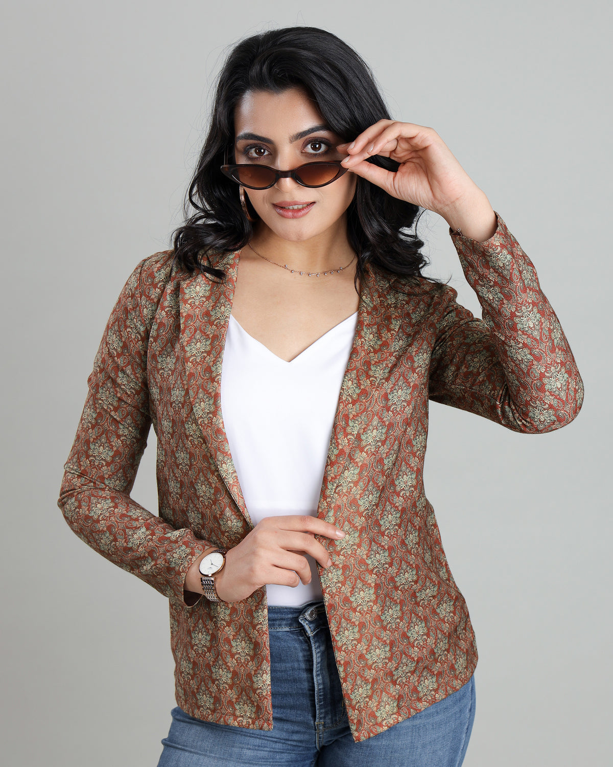 Make a Bold Entrance: Pashmina Statement Jacket