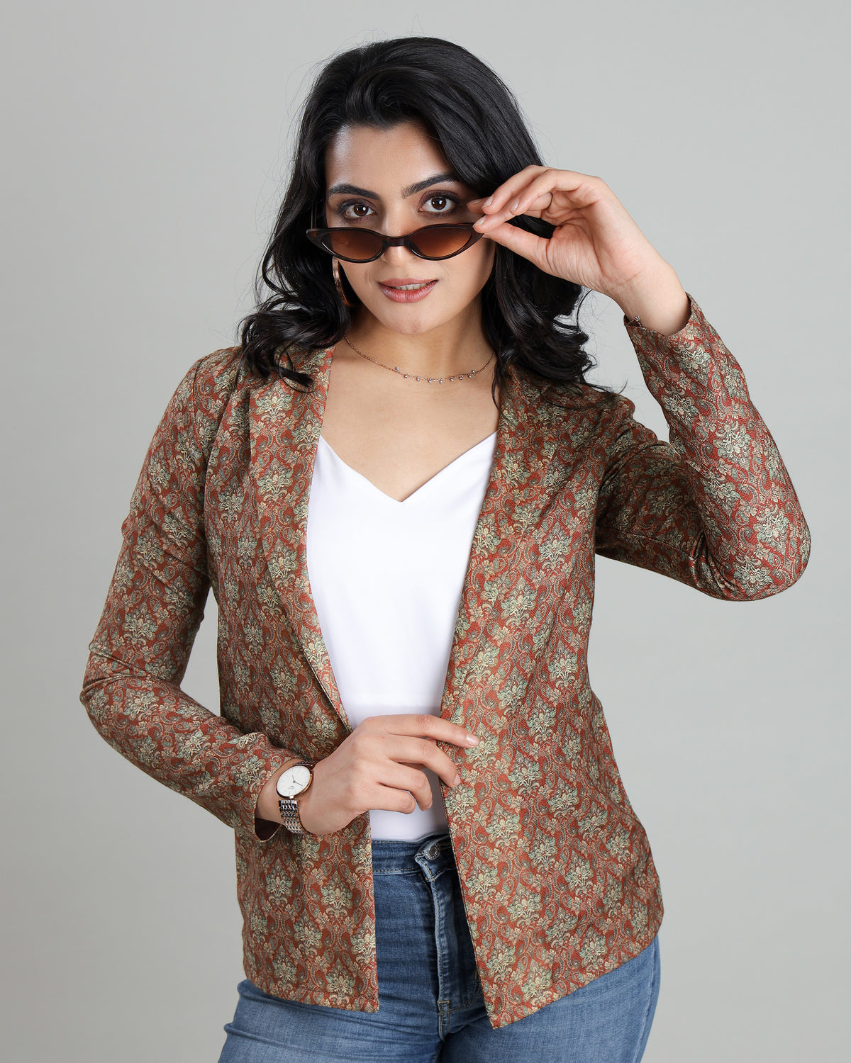 Make a Bold Entrance: Pasmina Statement Jacket