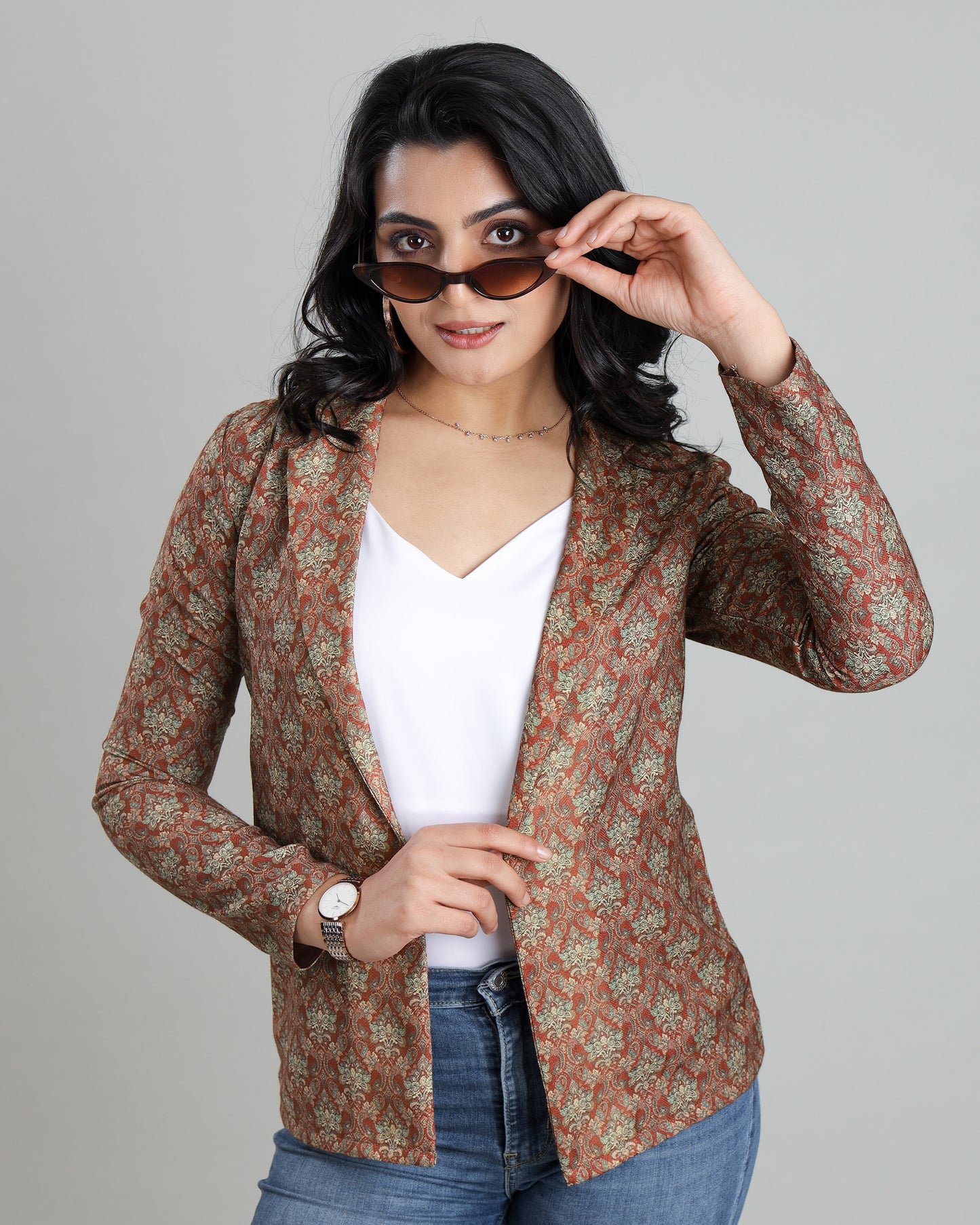 Make a Bold Entrance: Pasmina Statement Jacket