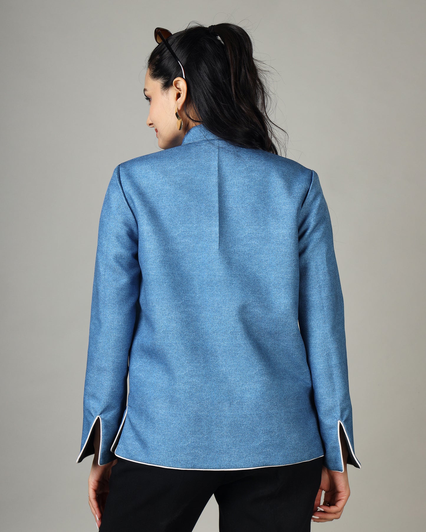Slay the Streets in Our Denim-Inspired Women's Jacket