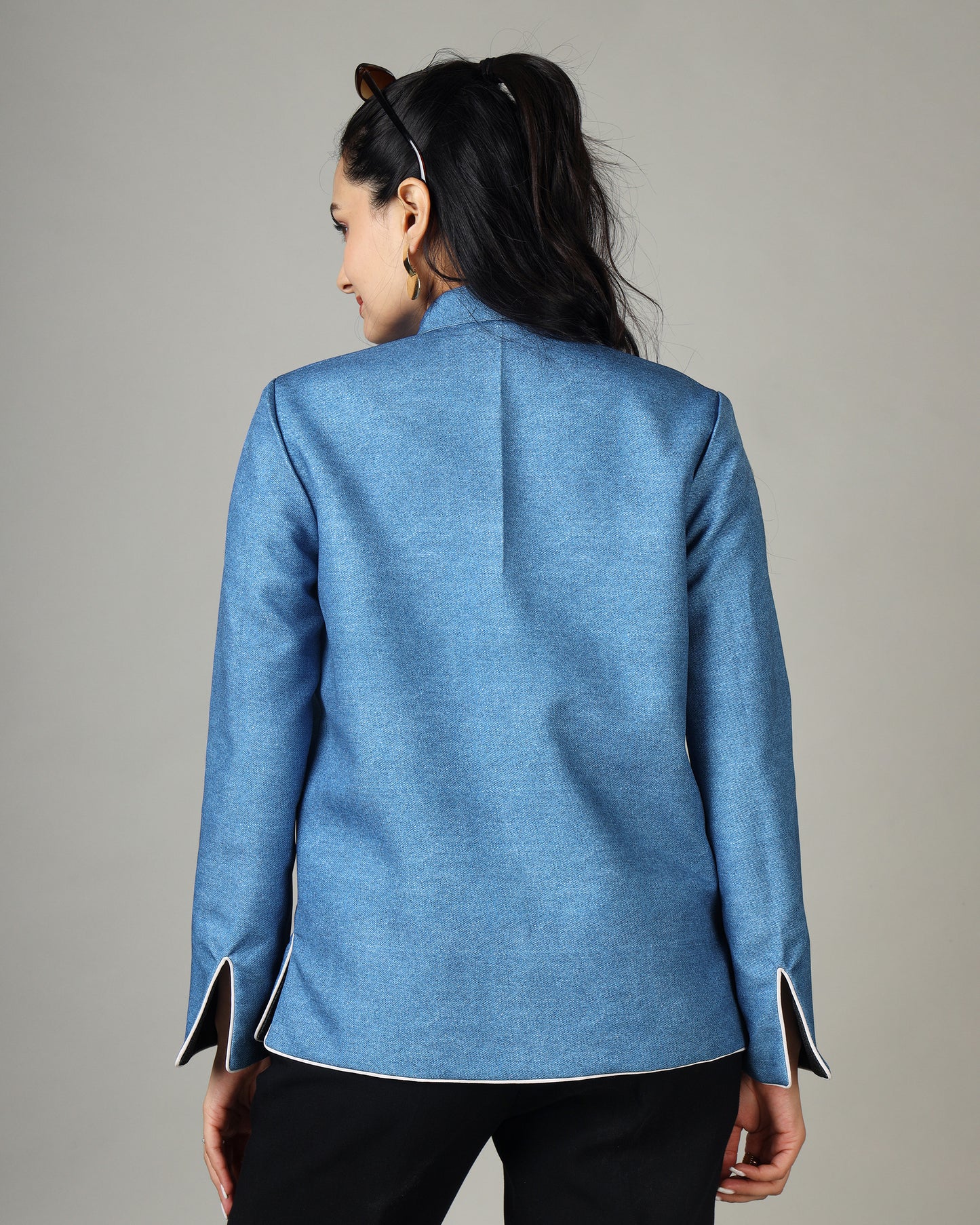 Slay the Streets in Our Deniim-Inspired Women's Jacket