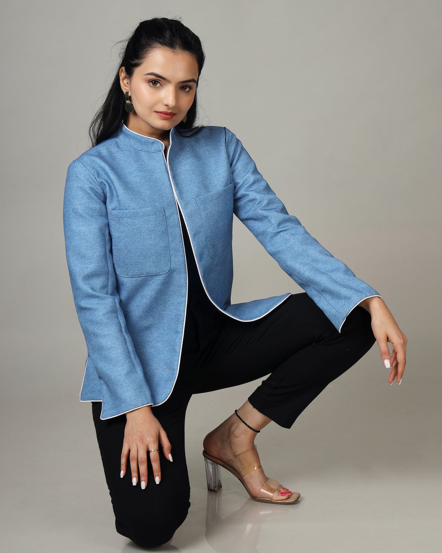 Slay the Streets in Our Deniim-Inspired Women's Jacket