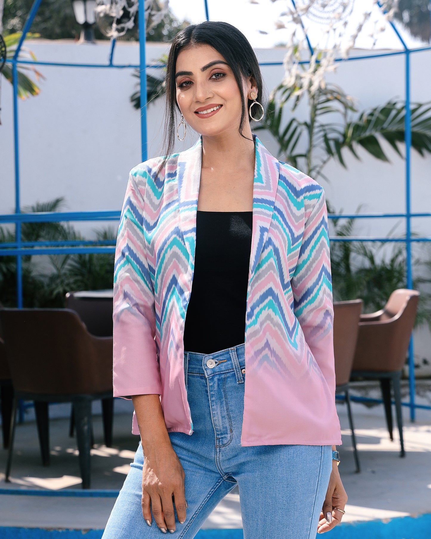 Sleek Style Tailored Power: Women's Office Jacket