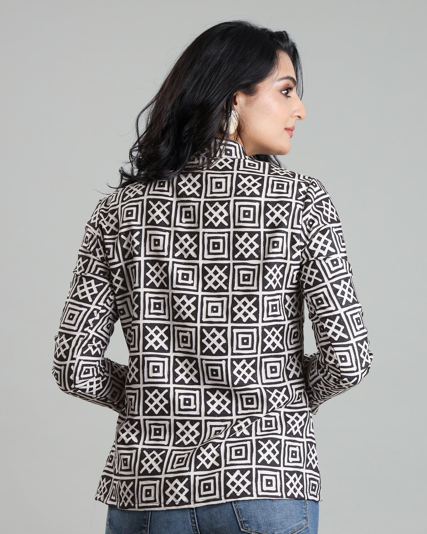 Pattern Power: Rock This Geometric Women's Jacket