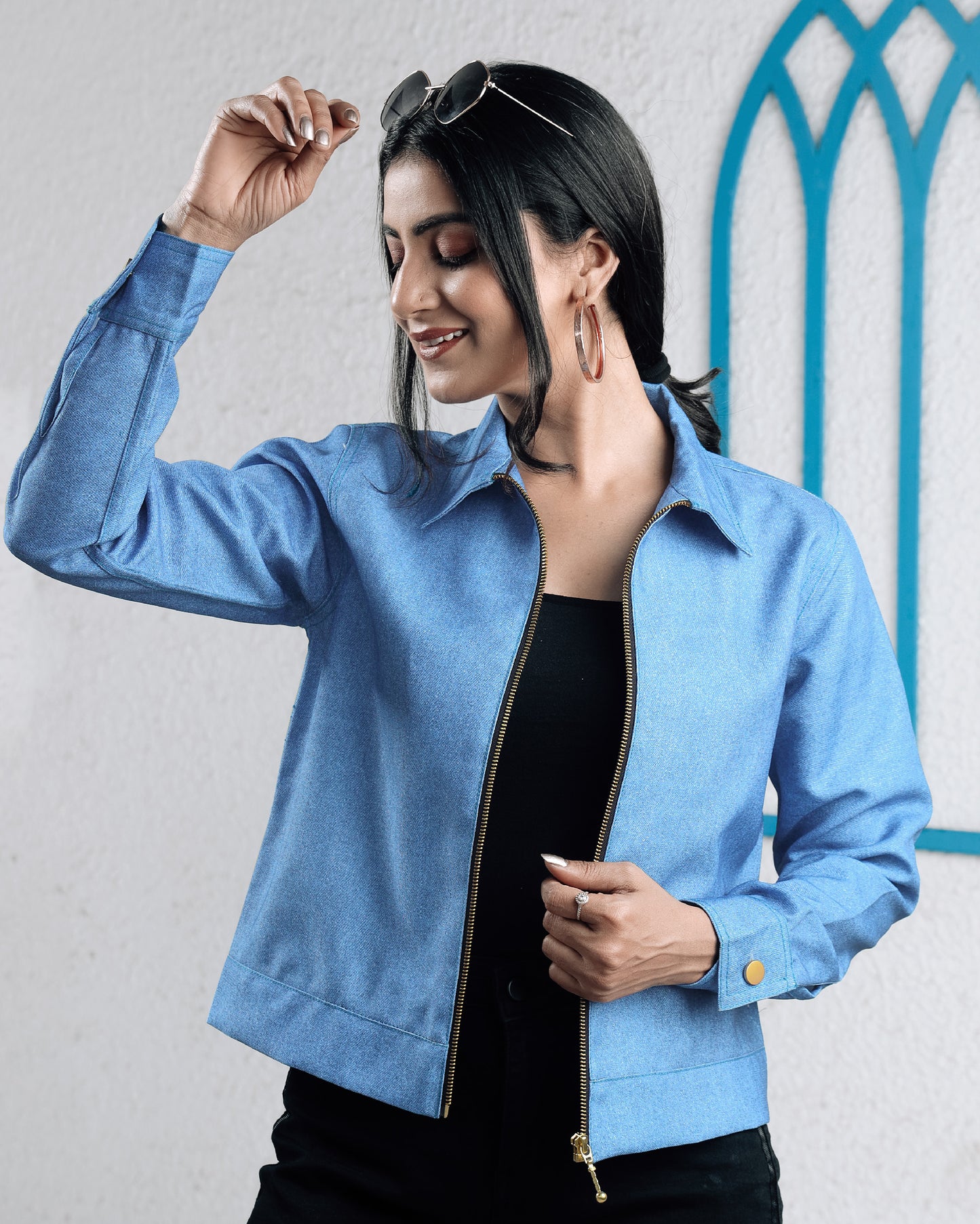 Quirky Queen: Be Bold In Deniim Inspired Jacket