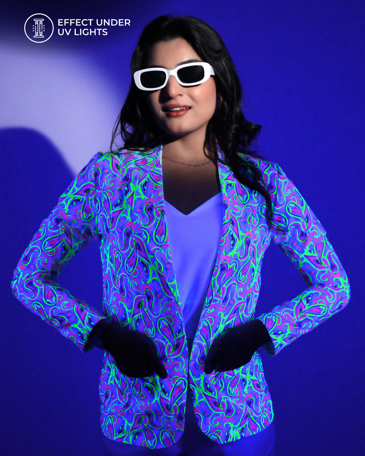 Neon Edition: The Paisley Remix Women's Jacket