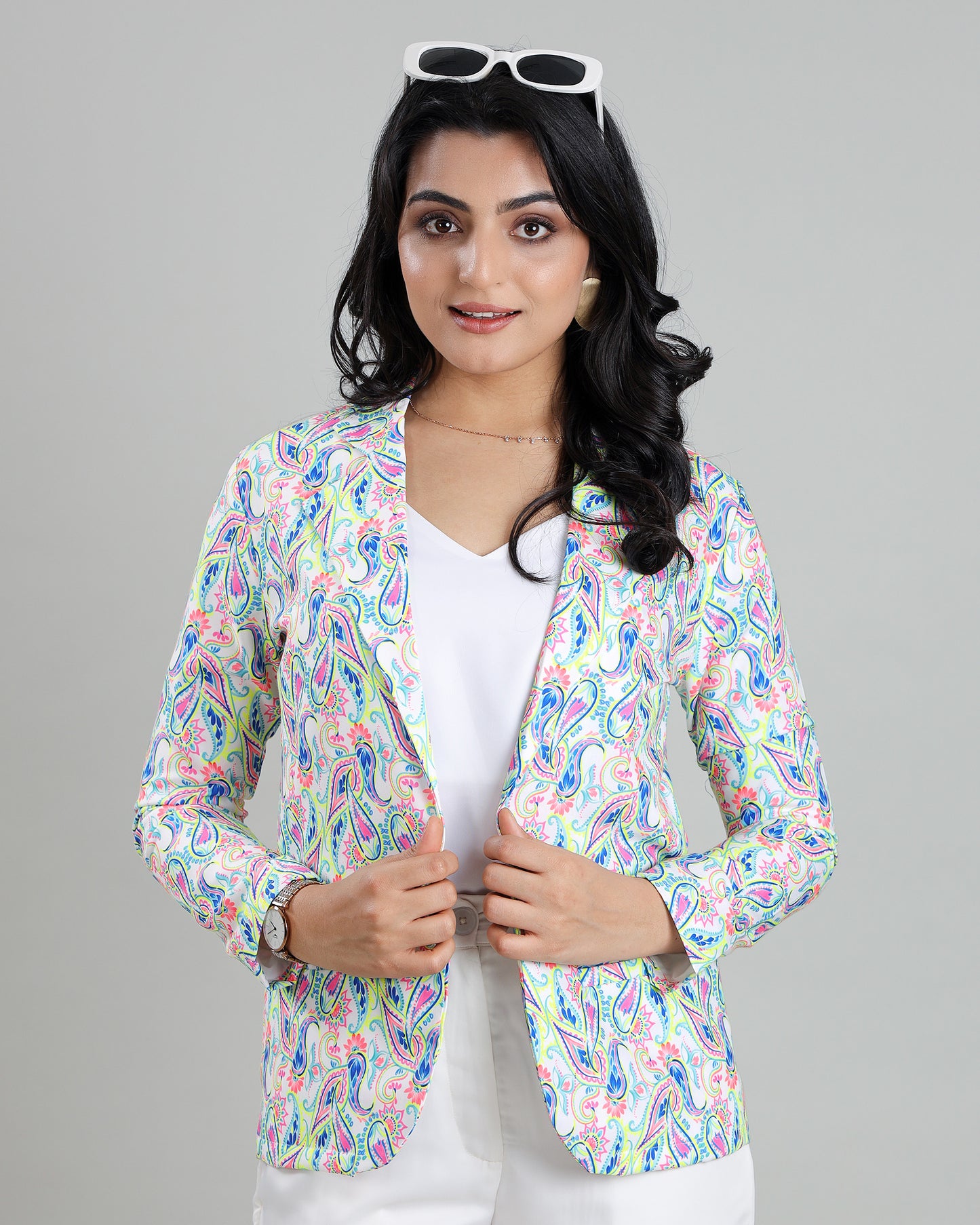 Neon Edition: The Paisley Remix Women's Jacket