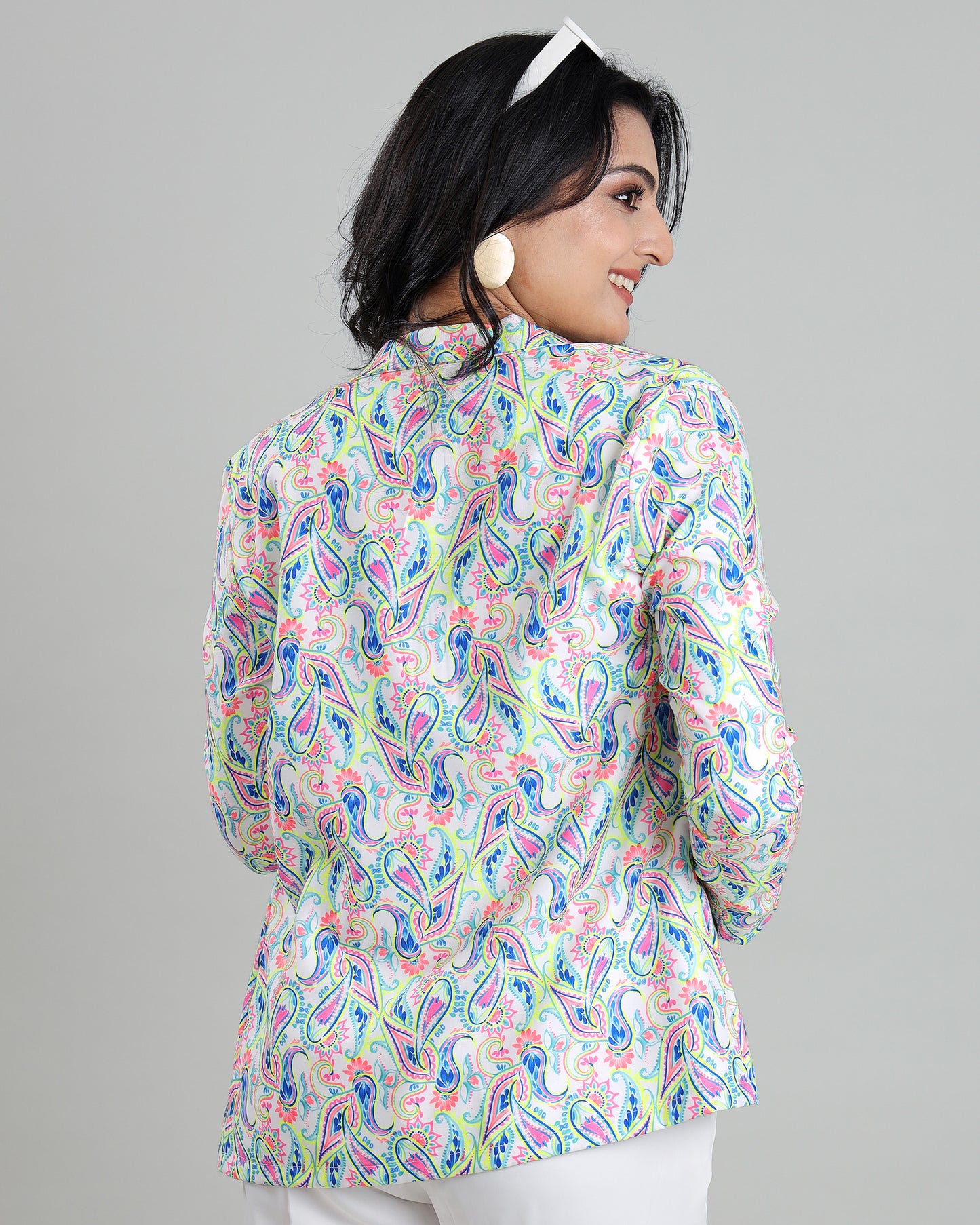 Neon Edition: The Paisley Remix Women's Jacket