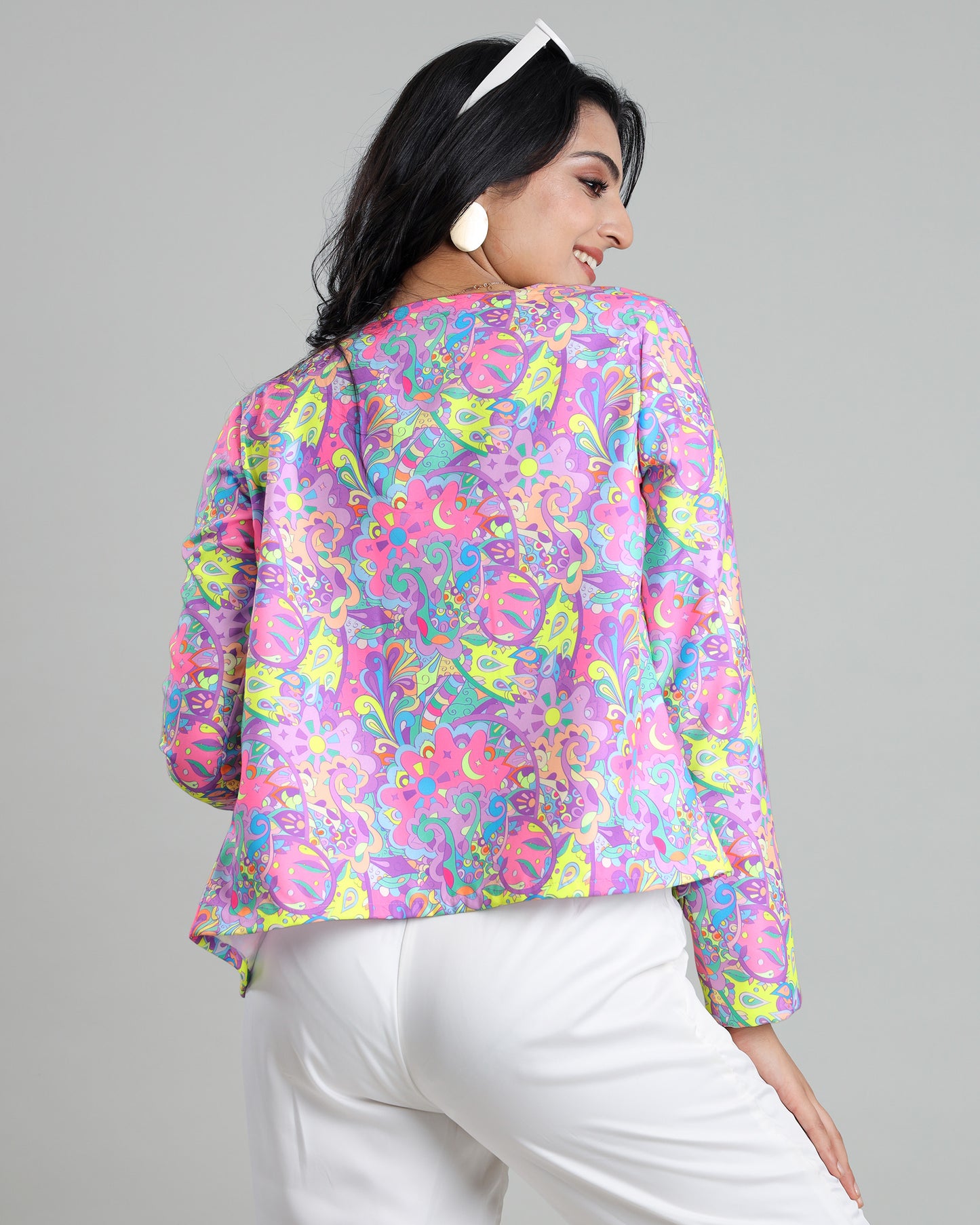 Unleash Your Inner Rockstar With This Neon Women's Jacket