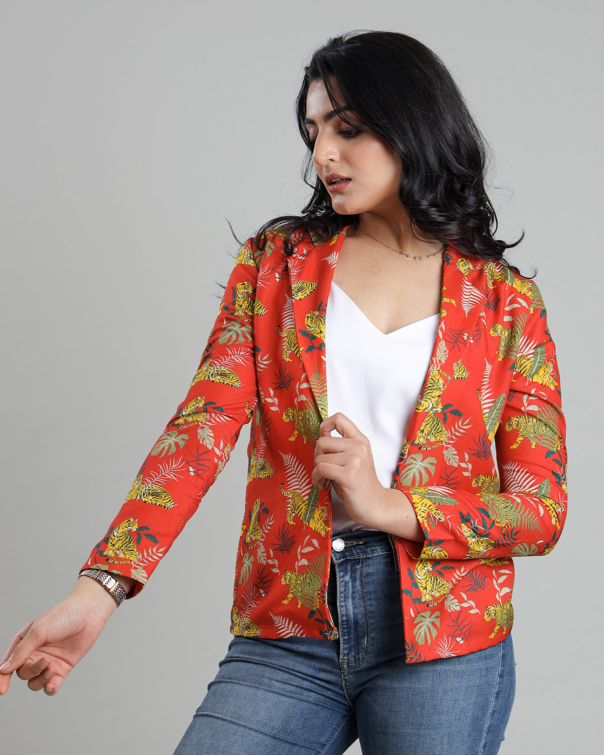Embrace Timeless Beauty: Classic Jacket For Her