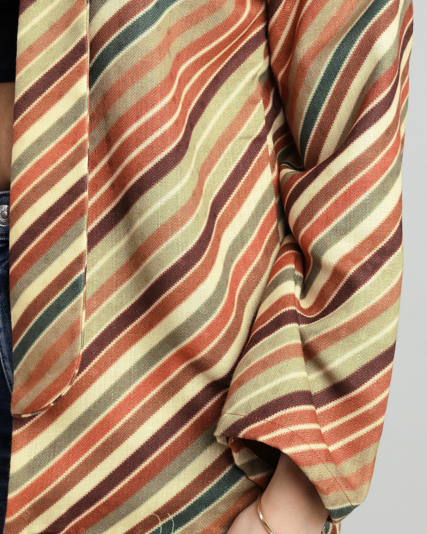 Jet Set Stripes: Women's Pasmina Jacket