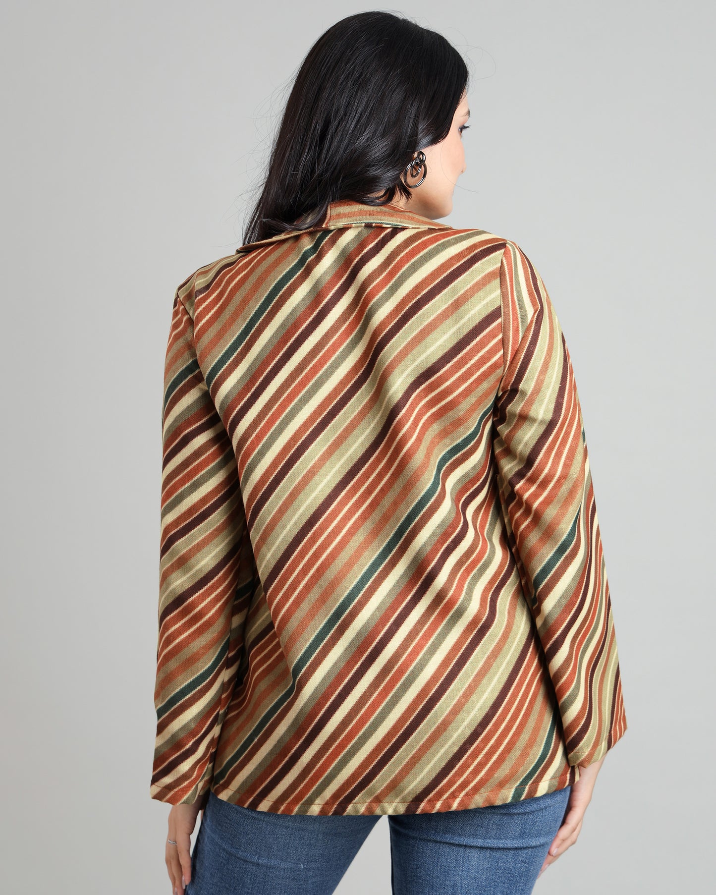 Jet Set Stripes: Women's Pasmina Jacket