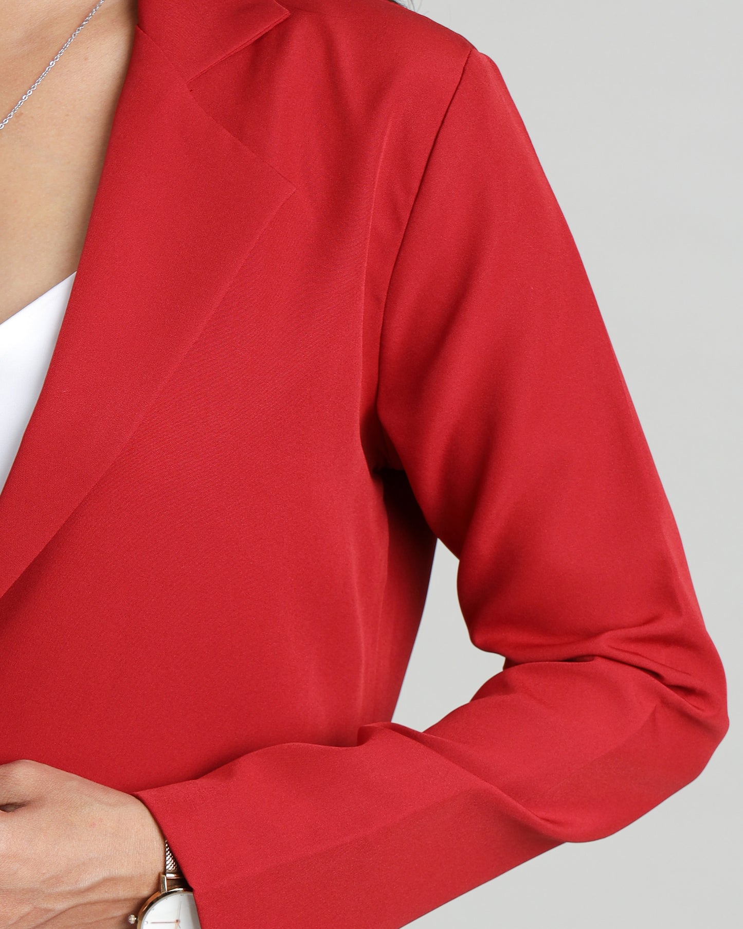 The Red Edit: A Simple Jacket for a Standout Look