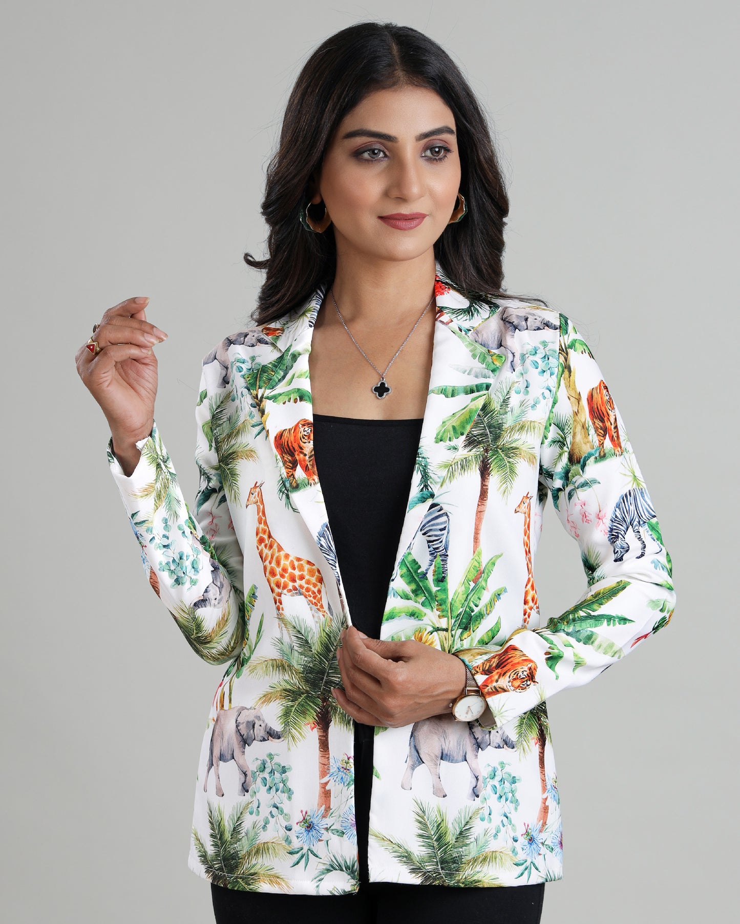 Unleash Your Roar: Women's Animal Kingdom Jacket