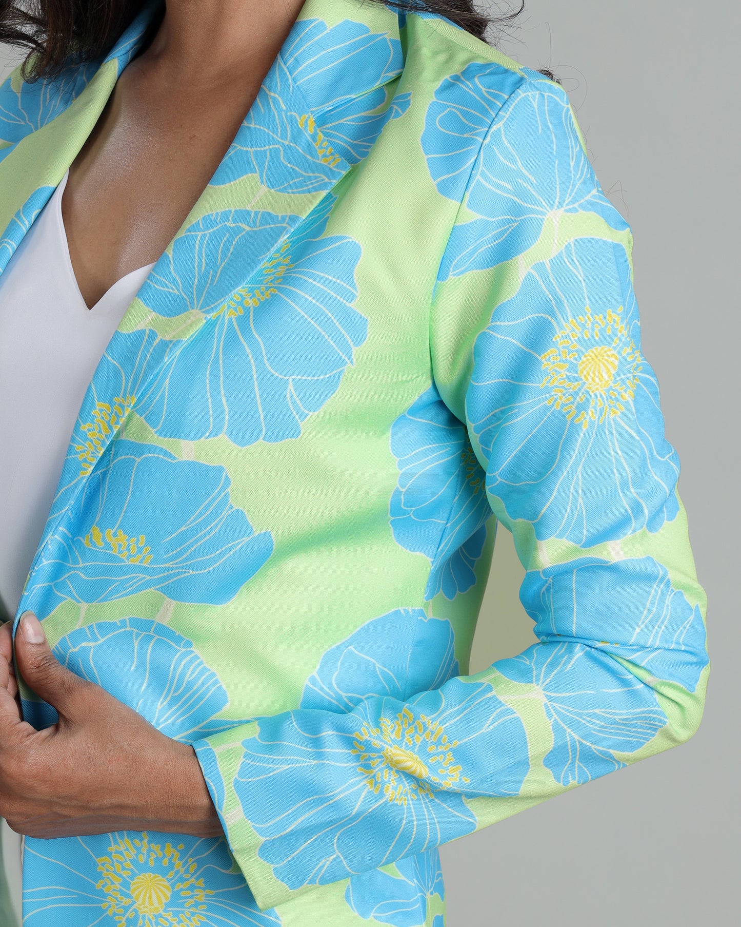 Floral Forecast: This Women's Charmeuse Satin Sets the Trend