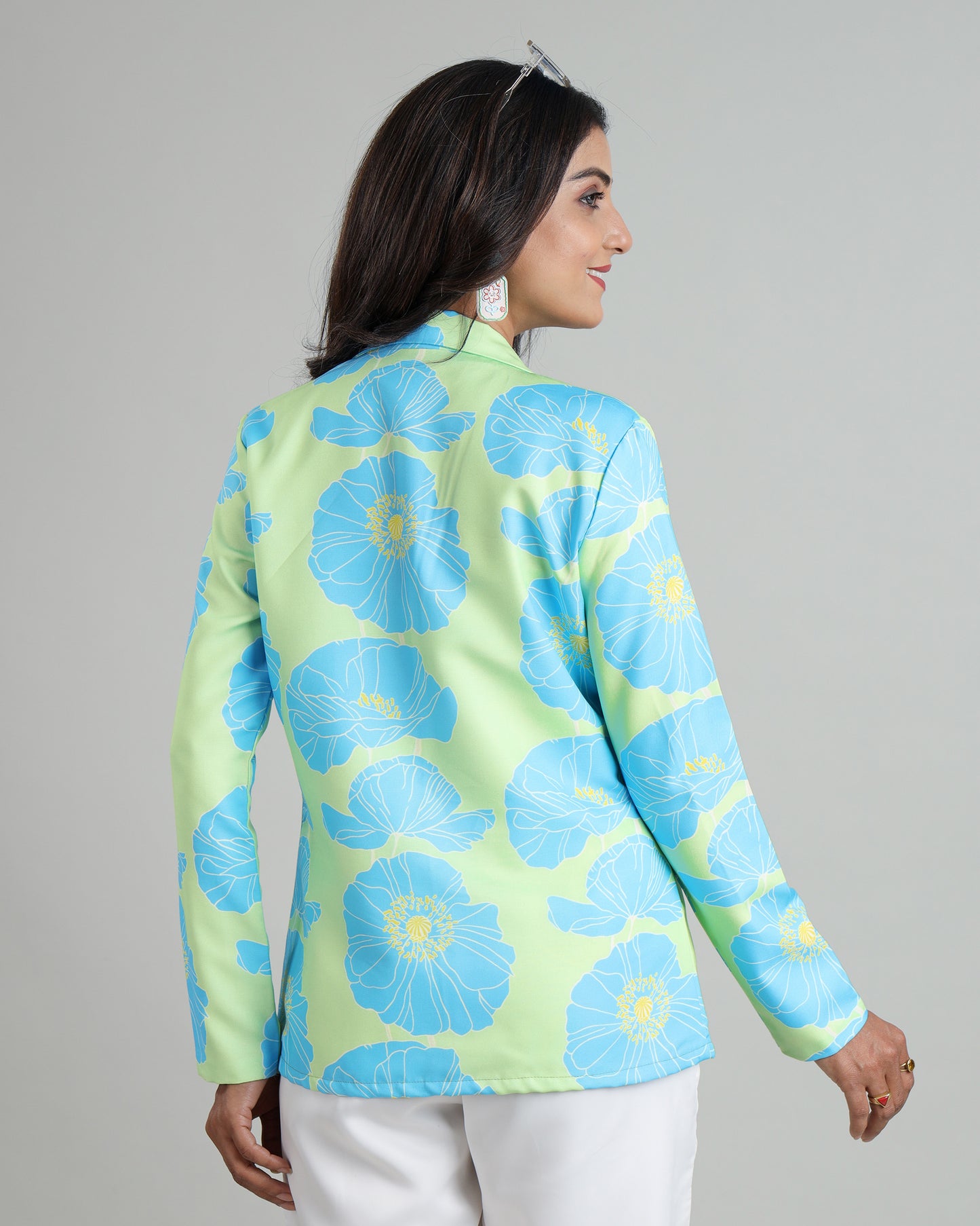 Floral Forecast: This Women's Charmeuse Satin Sets the Trend