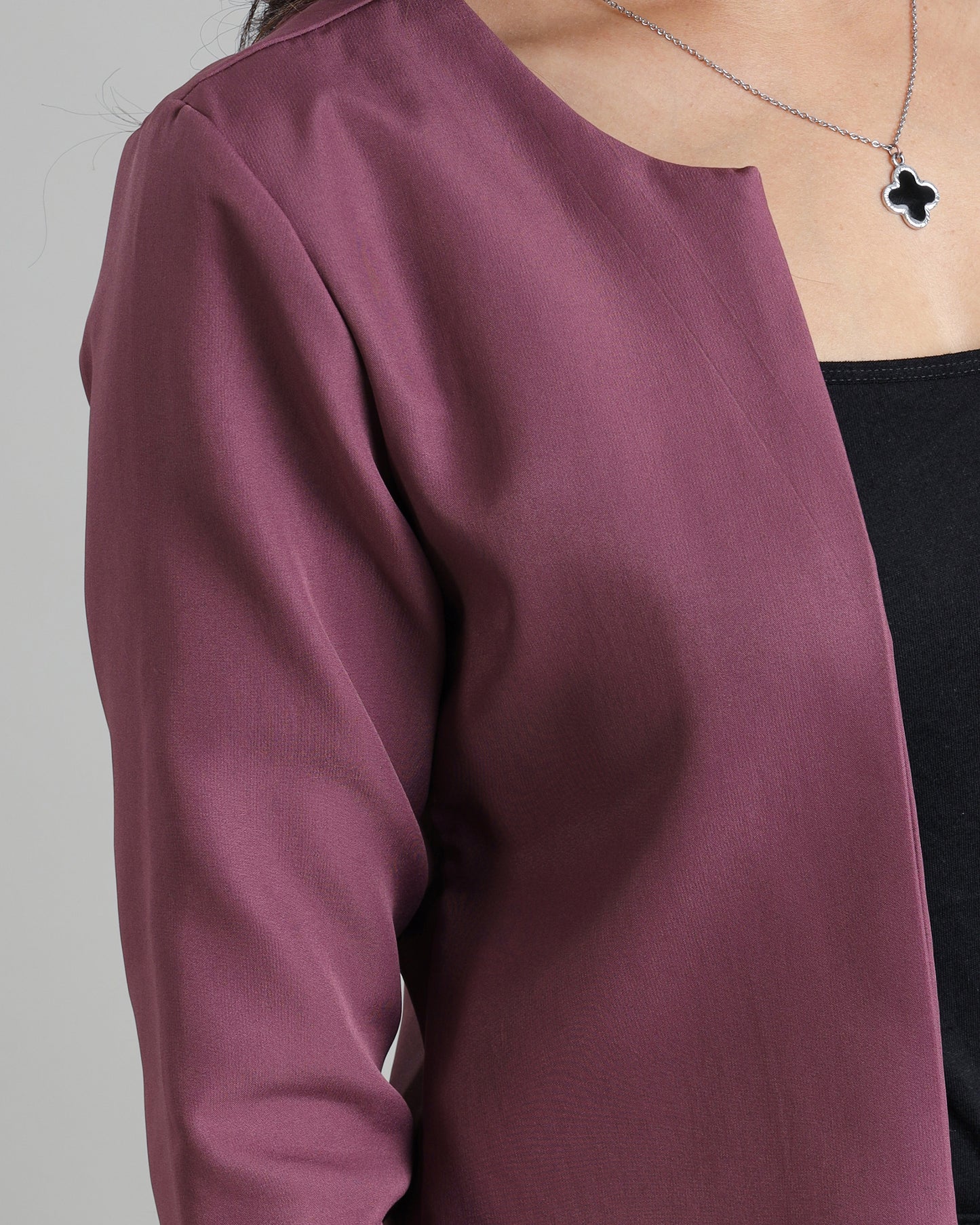 Wine And Shine: The Boldly Purple Women's Jacket