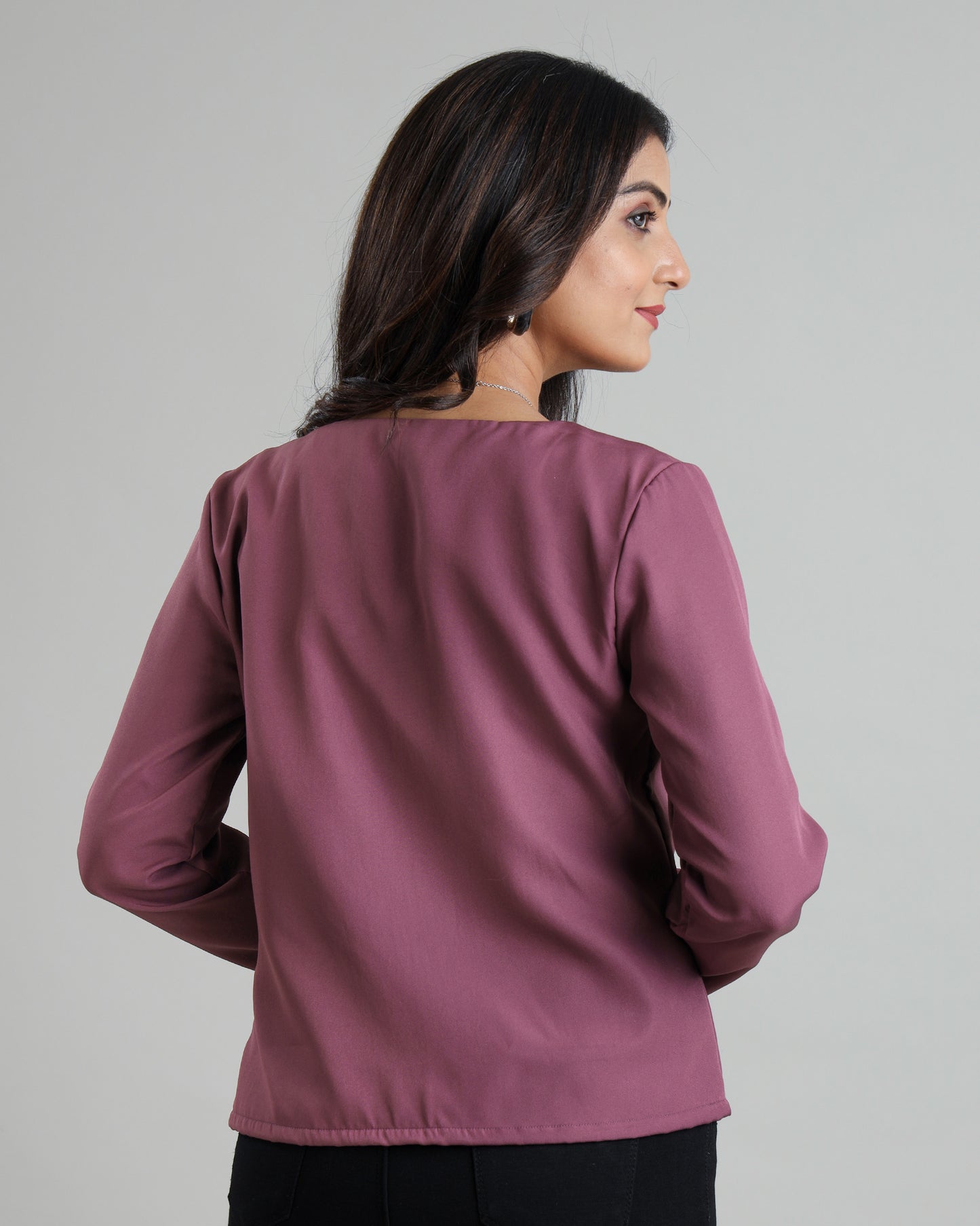 Wine And Shine: The Boldly Purple Women's Jacket