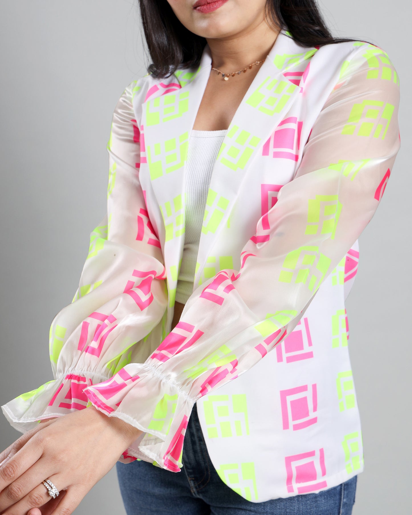 The Sleeve Statement: Women's Neon Jacket