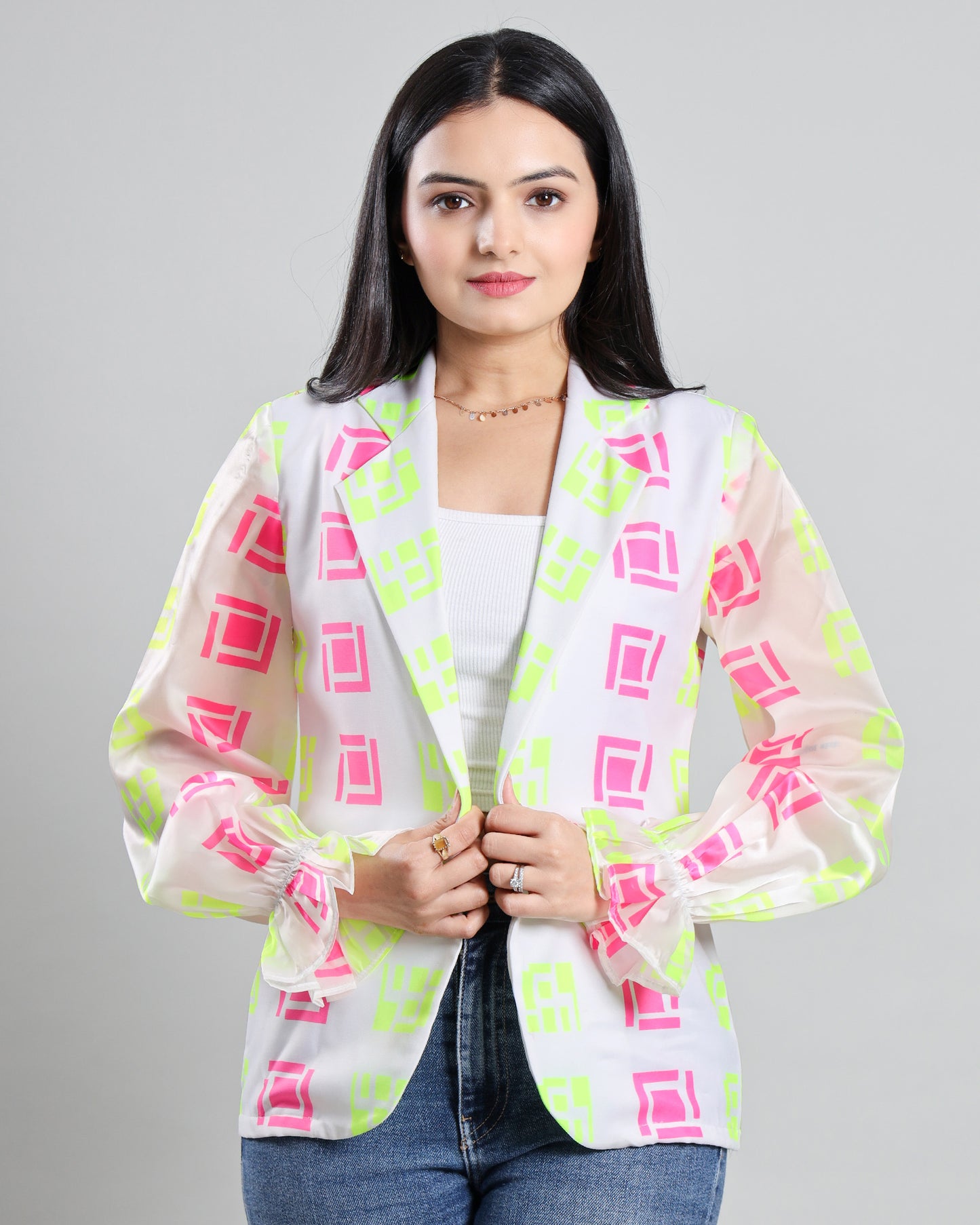 The Sleeve Statement: Women's Neon Jacket