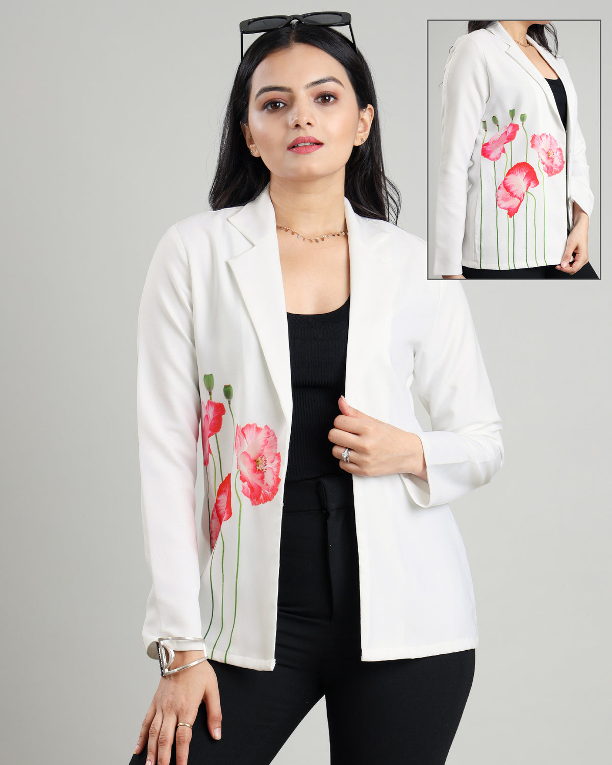 The Perfect Spring Fling: Women's White Jacket
