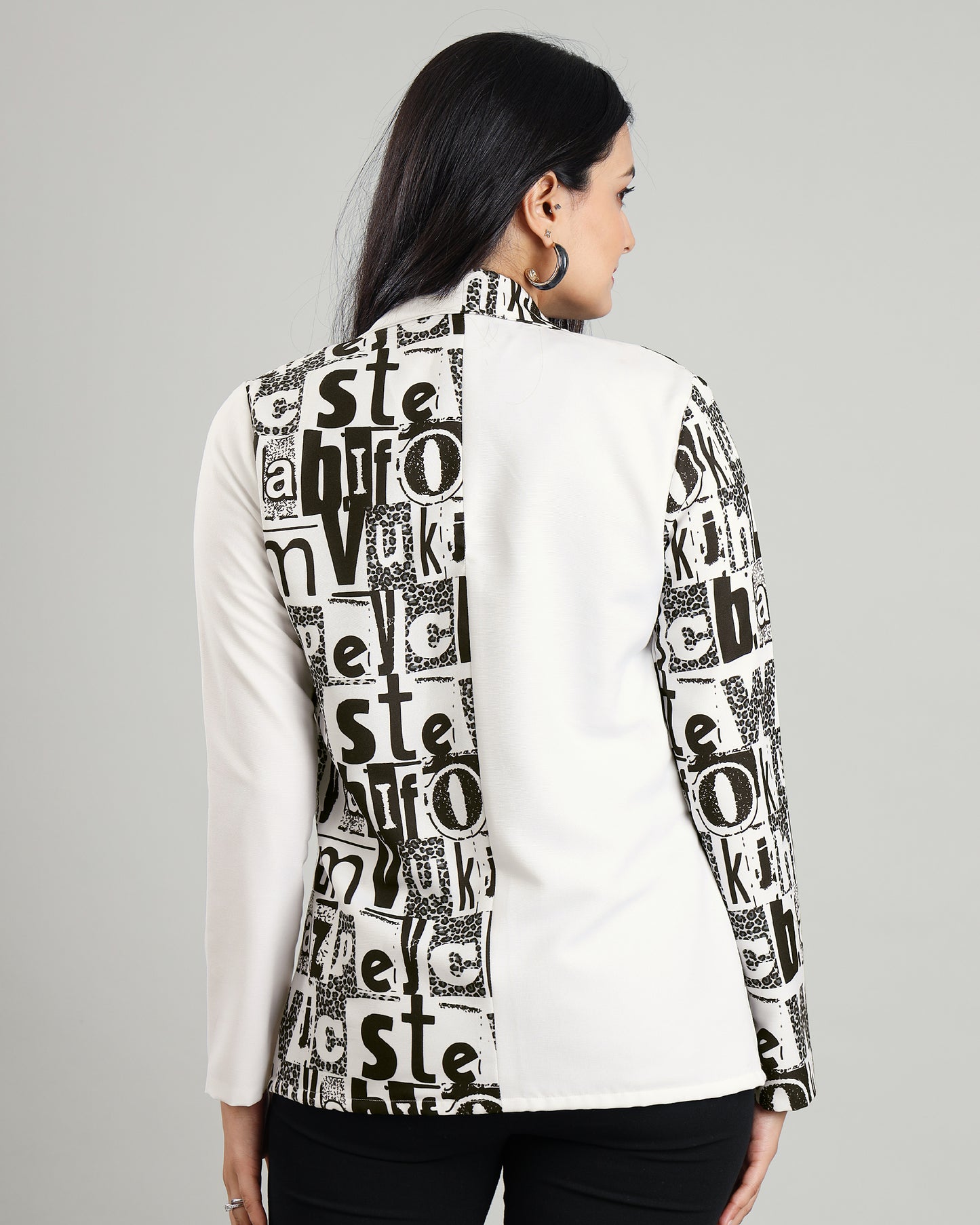 Inscriptions: The Two-Tone Talkative Jacket